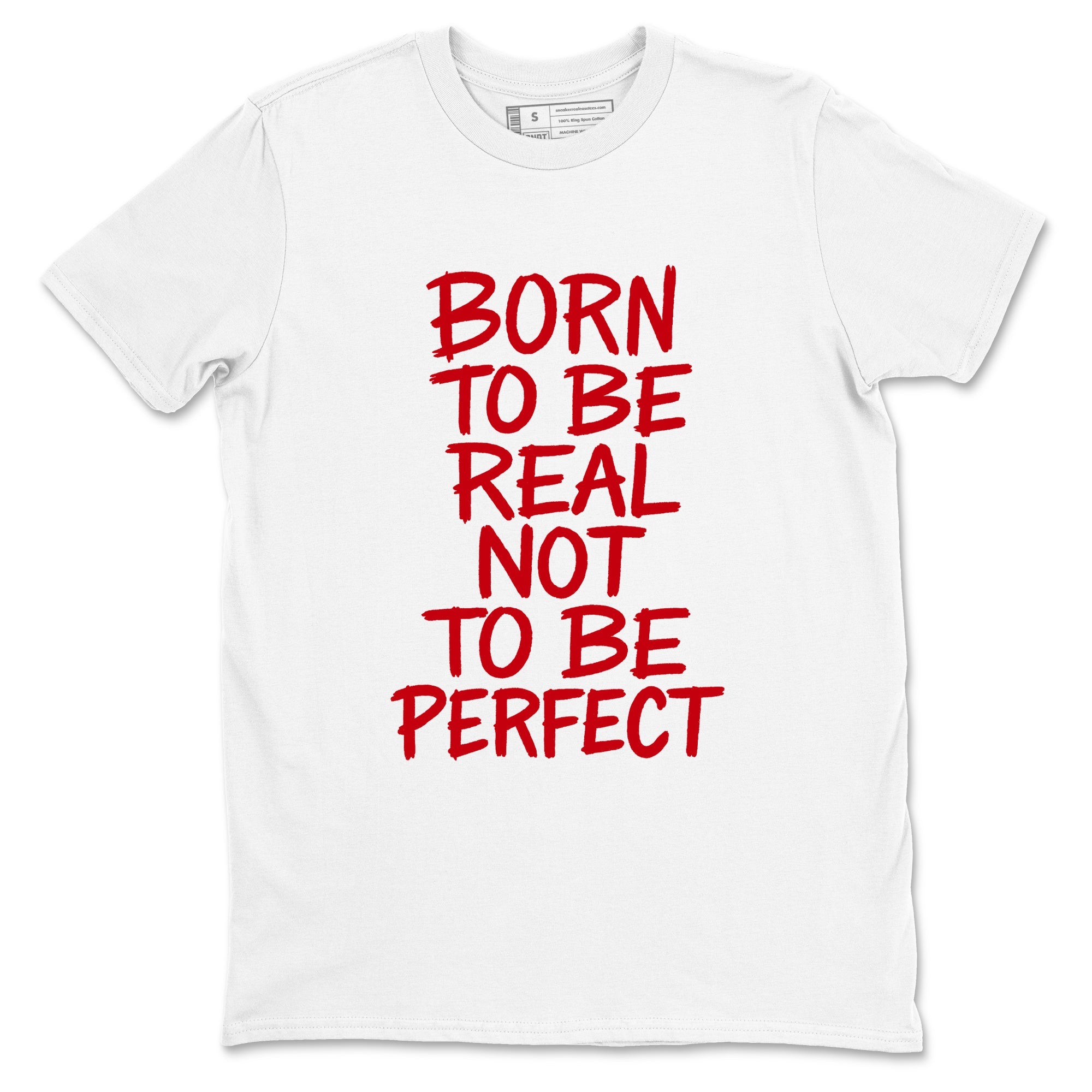 5s Fire Red Sneaker match tees  Sneaker Tees To Match Jordan 5 Retro Fire Red Sneakers  Not Perfect Graphic Tee White 2