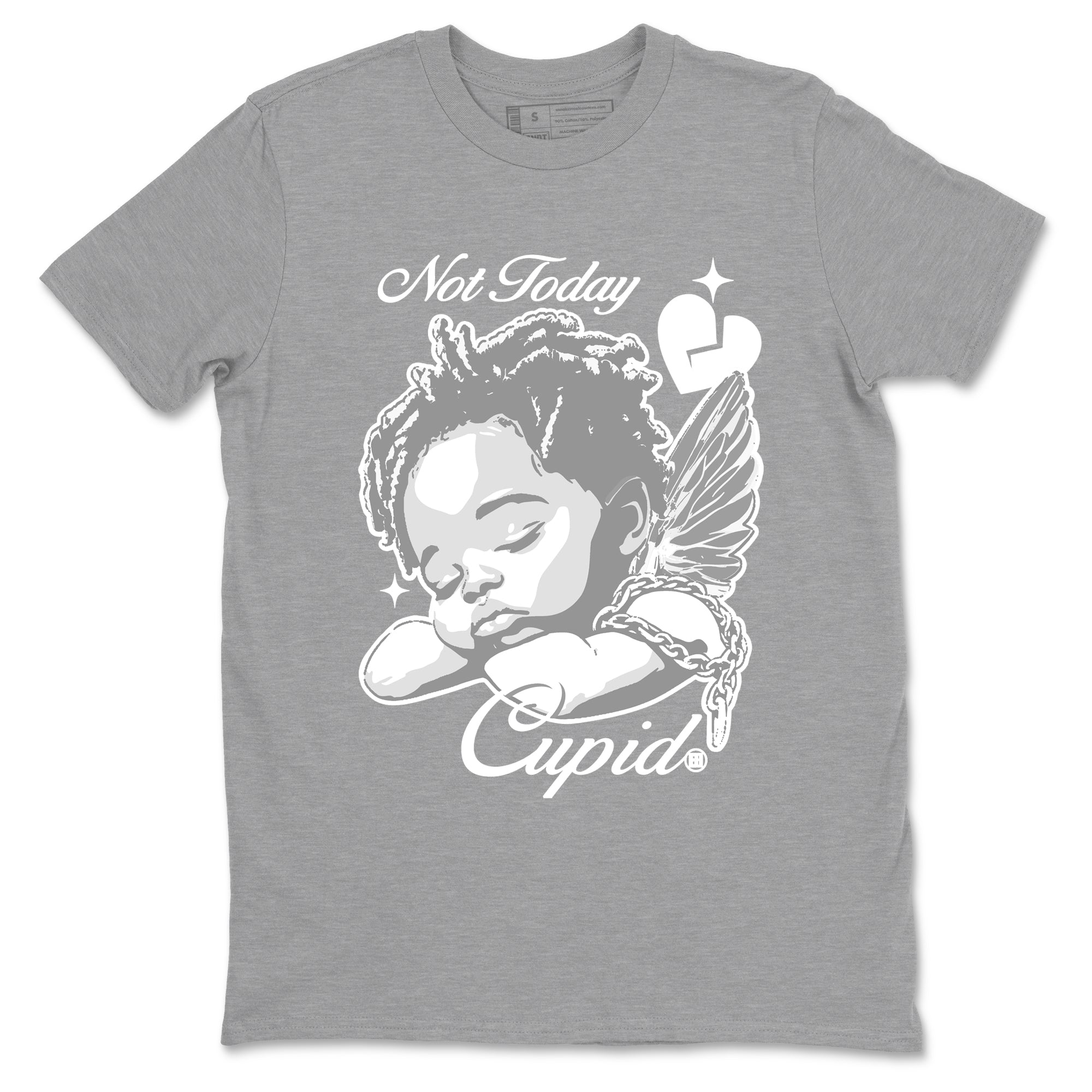 Sneaker match tees  Sneaker Tees To Match Air Jordan 11 Grand Finale Shoes  Not Today Cupid Tee Heather Grey 2