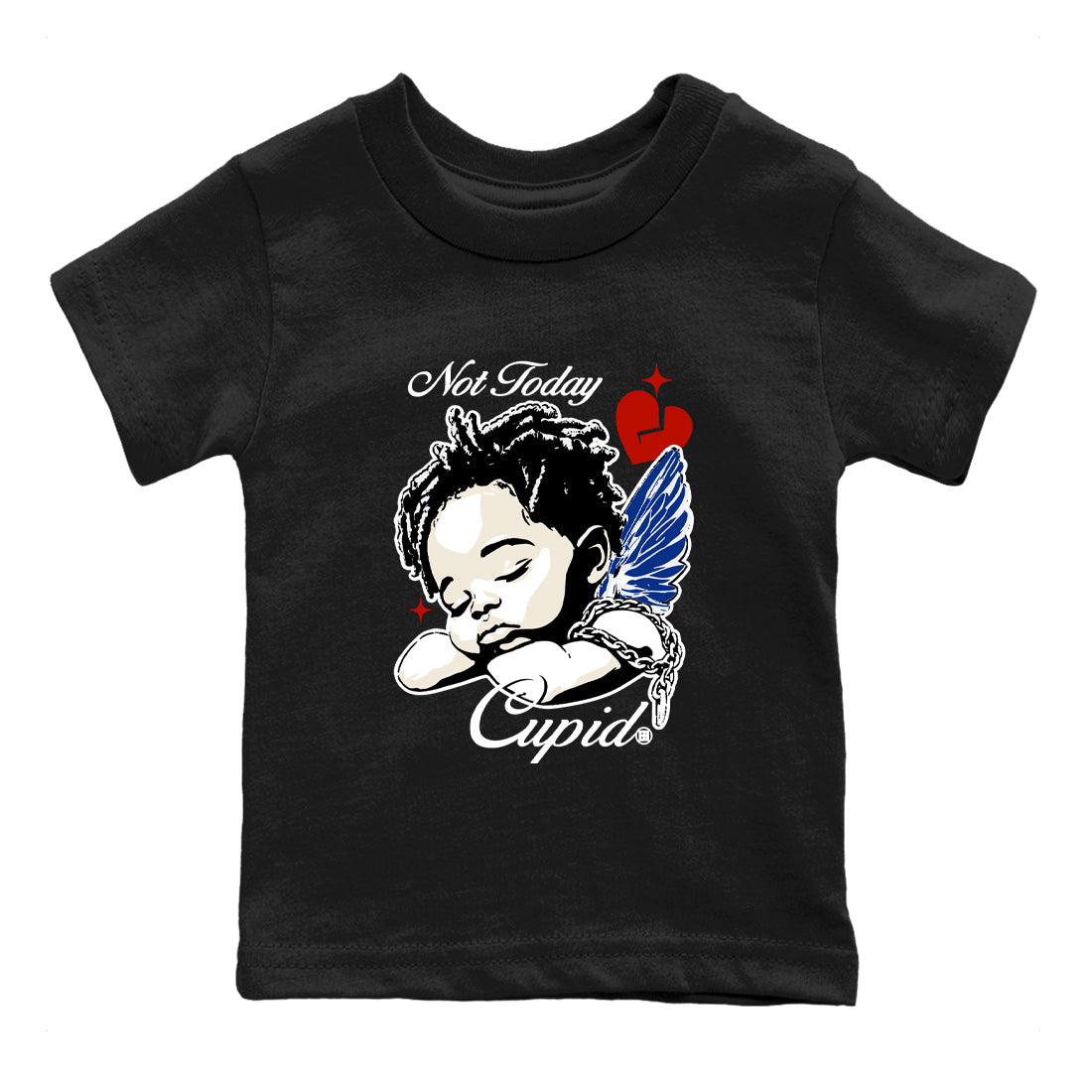 Sneaker Threads  Sneaker Tees To Match Air Jordan 11 Rare Air  Not Today Cupid Youth Graphic Tee Black 2. Perfect for Jordan releases 2025 colorways.