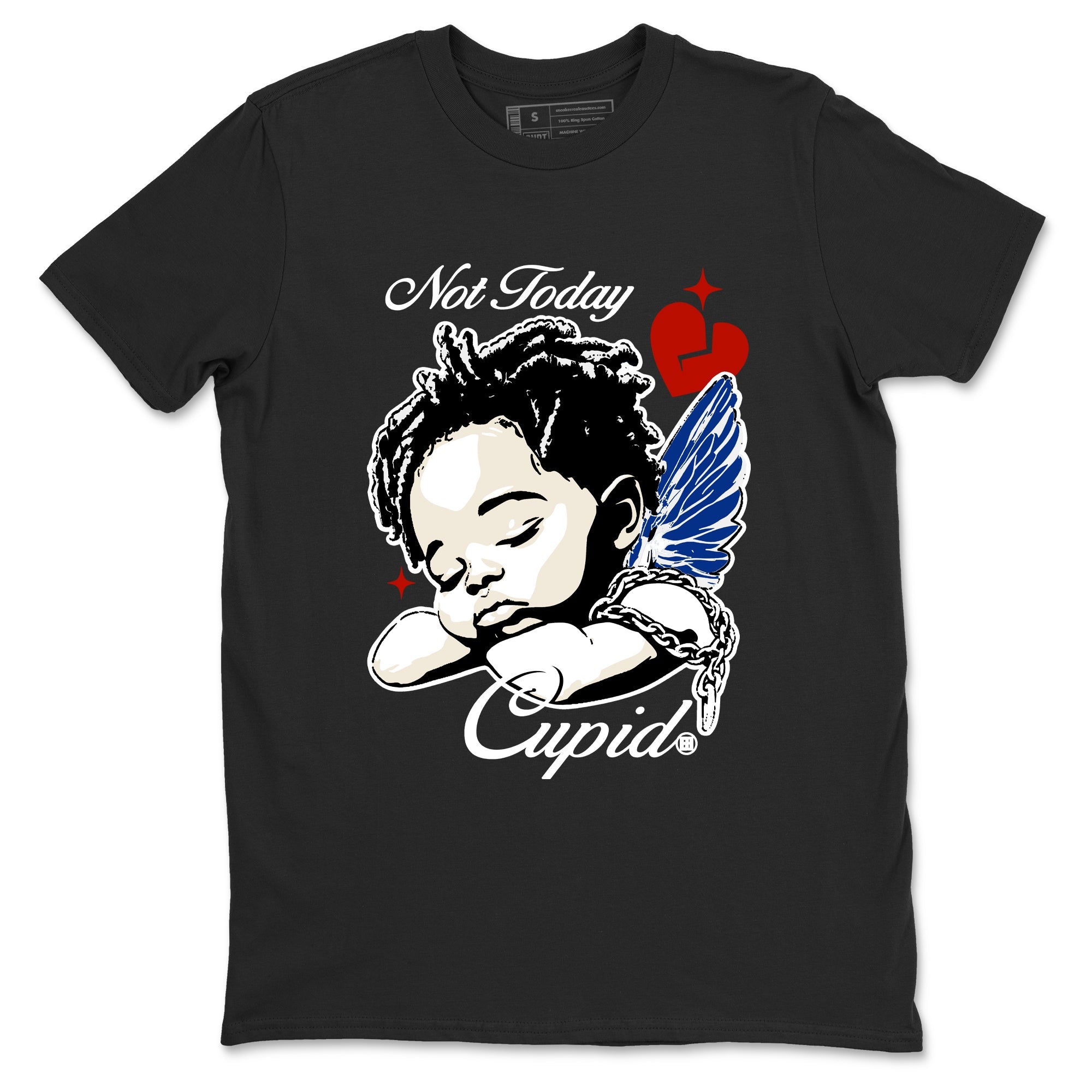 Sneaker Threads  Sneaker Tees To Match Air Jordan 11 Rare Air  Not Today Cupid Graphic Tee Black 2. Perfect for Jordan releases 2025 colorways.
