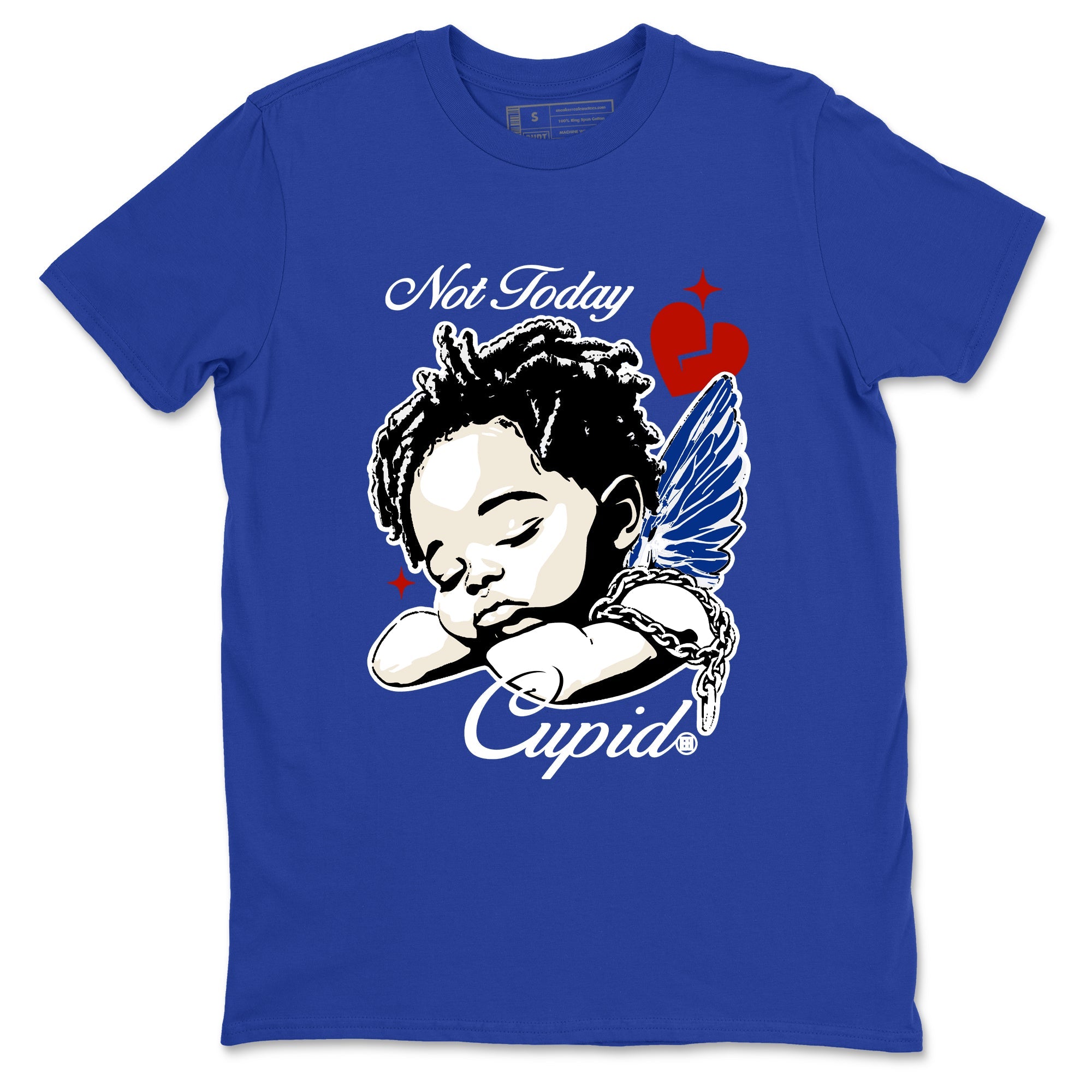 Sneaker Threads  Sneaker Tees To Match Air Jordan 11 Rare Air  Not Today Cupid Graphic Tee Royal Blue 2. Perfect for Jordan releases 2025 colorways.