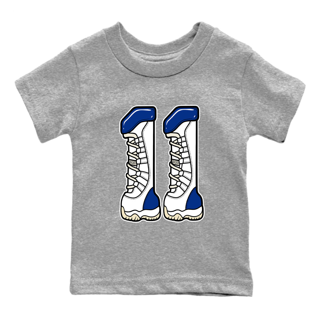 Sneaker Threads  Sneaker Tees To Match Air Jordan 11 Rare Air  Number 11 Youth Graphic Tee Heather Grey 2. Perfect for Jordan releases 2025 colorways.
