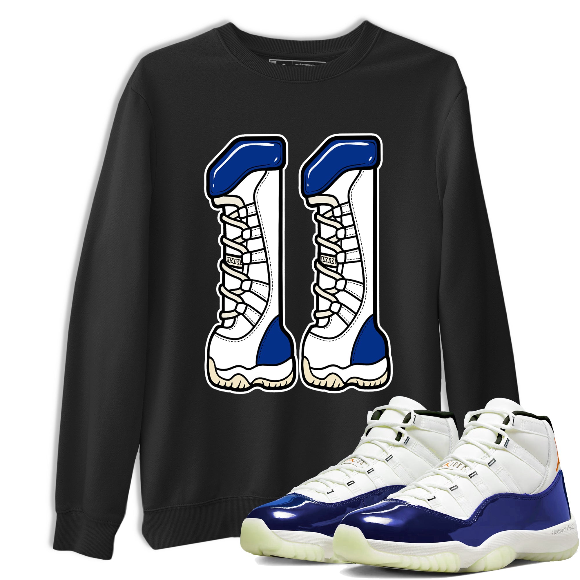 Sneaker Threads  Sneaker Tees To Match Air Jordan 11 Rare Air  Number 11 Graphic Tee Black 1. Perfect for Jordan releases 2025 colorways.