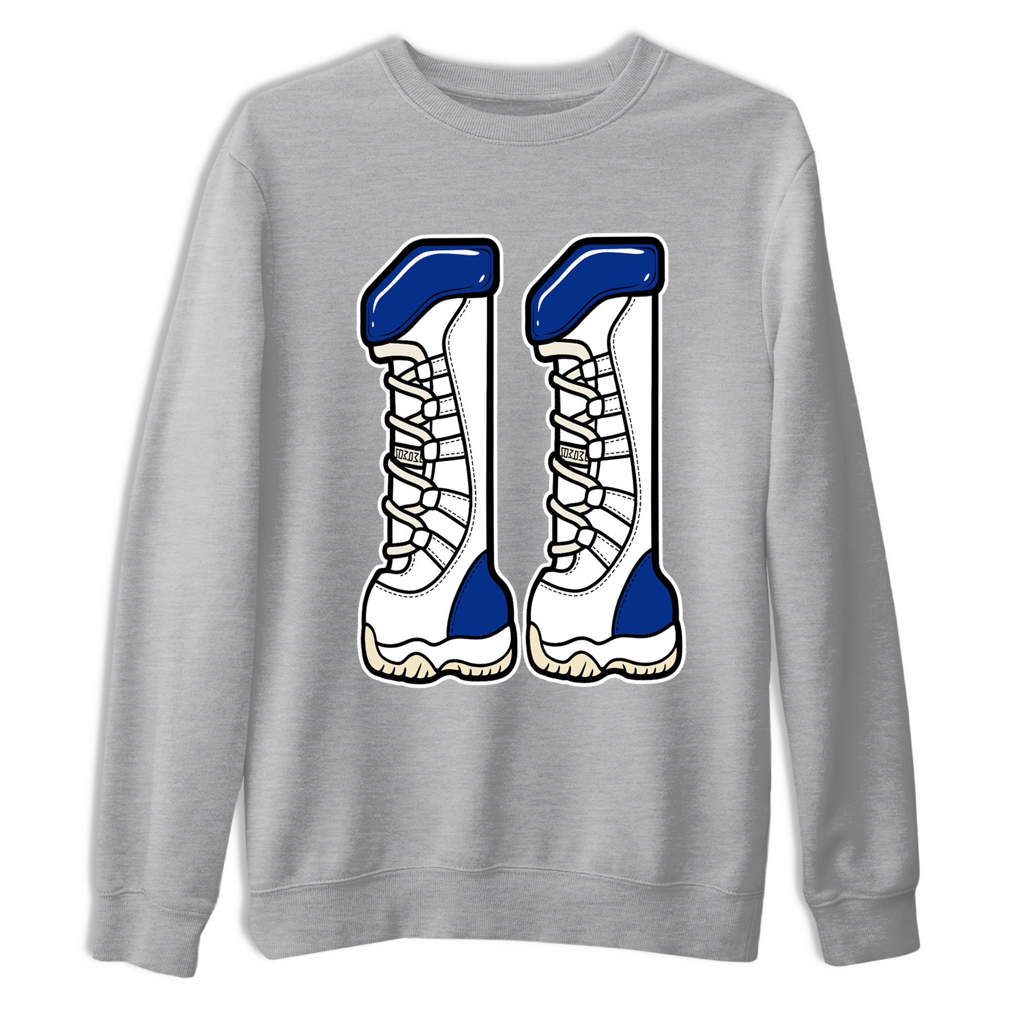 Sneaker Threads  Sneaker Tees To Match Air Jordan 11 Rare Air  Number 11 Graphic Tee Heather Grey 2. Perfect for Jordan releases 2025 colorways.