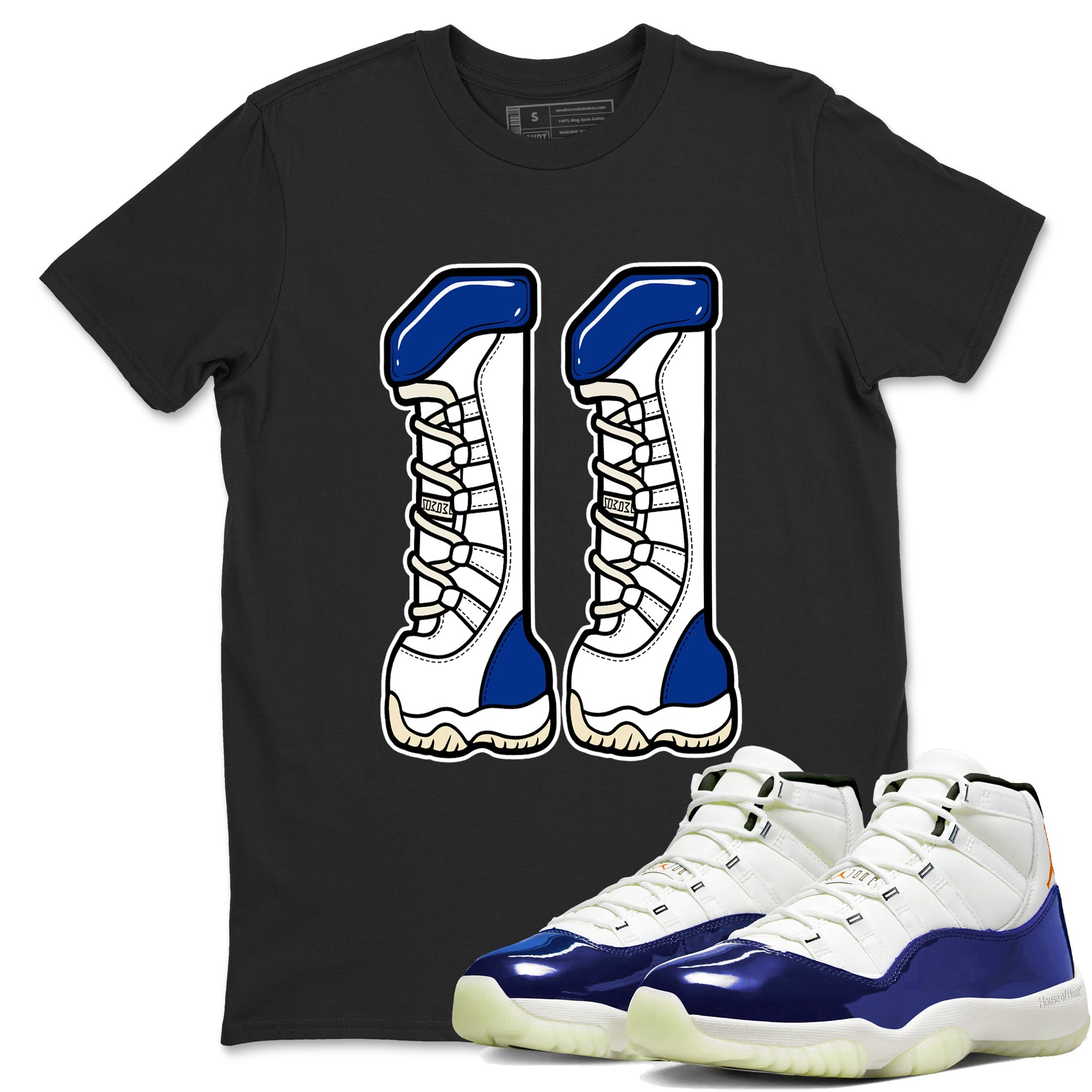 Sneaker Threads  Sneaker Tees To Match Air Jordan 11 Rare Air  Number 11 Graphic Tee Black 1. Perfect for Jordan releases 2025 colorways.