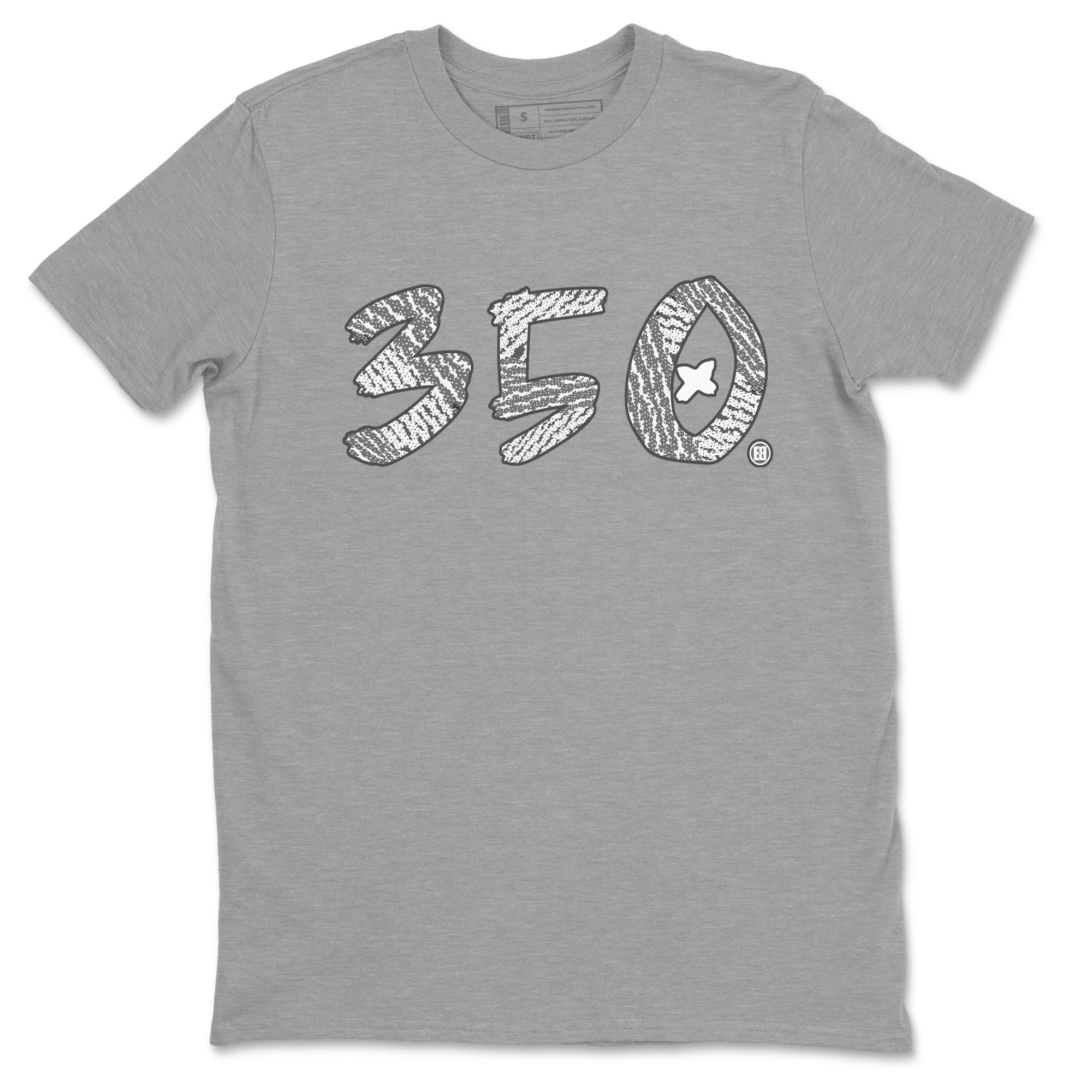 Yeezy Boost 350 Static shirt to match jordans Number 350 sneaker tees Yeezy 350 Static Drip Gear Zone Sneaker Matching Clothing Brand Unisex Sneaker Tee Heather Grey 2 T-Shirt