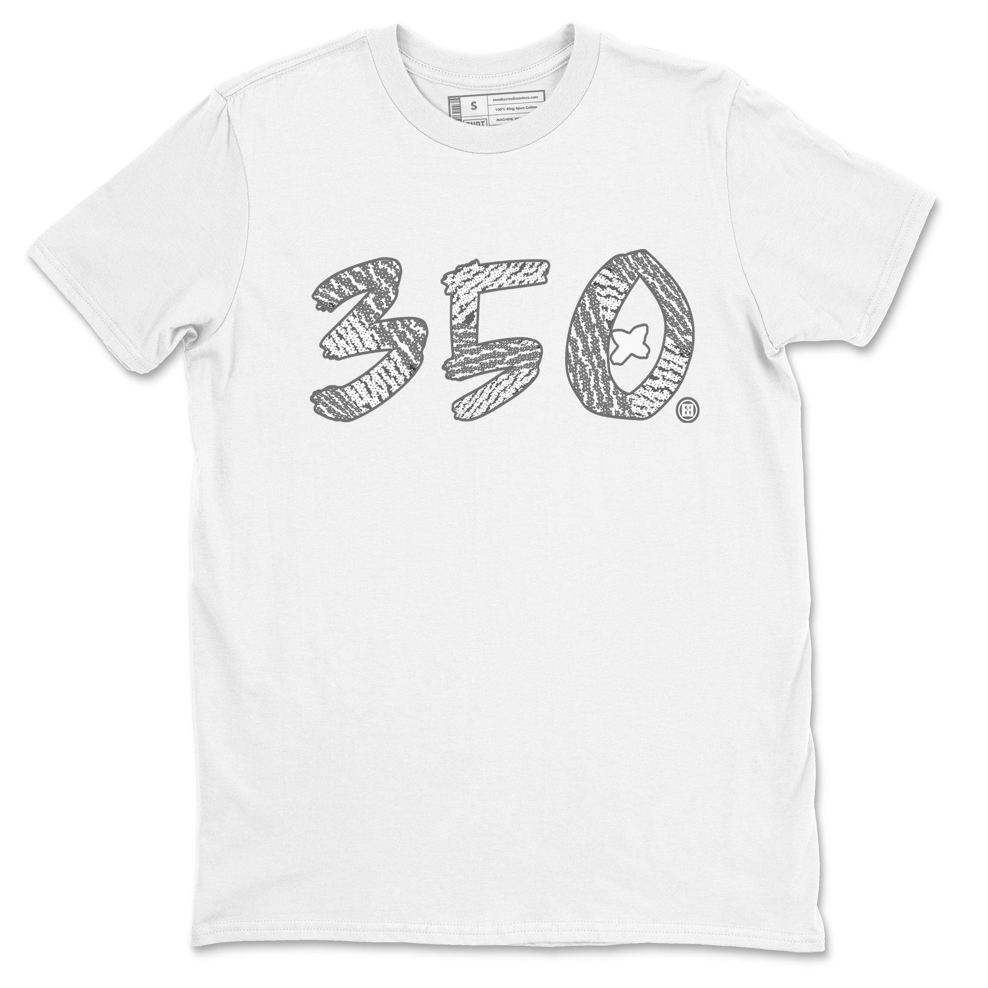 Yeezy Boost 350 Static shirt to match jordans Number 350 sneaker tees Yeezy 350 Static Drip Gear Zone Sneaker Matching Clothing Brand Unisex Sneaker Tee White 2 T-Shirt