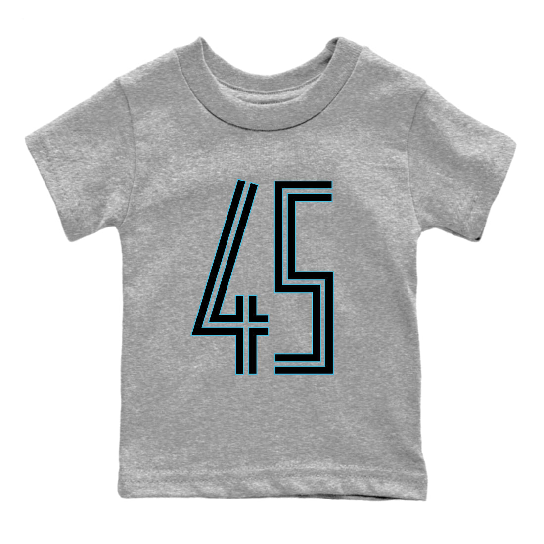 Sneaker Threads  Sneaker Tees To Match Air Jordan 11 Retro Gamma  Number 45 Youth Graphic Tee Heather Grey 2. Perfect for Jordan releases 2025 colorways.