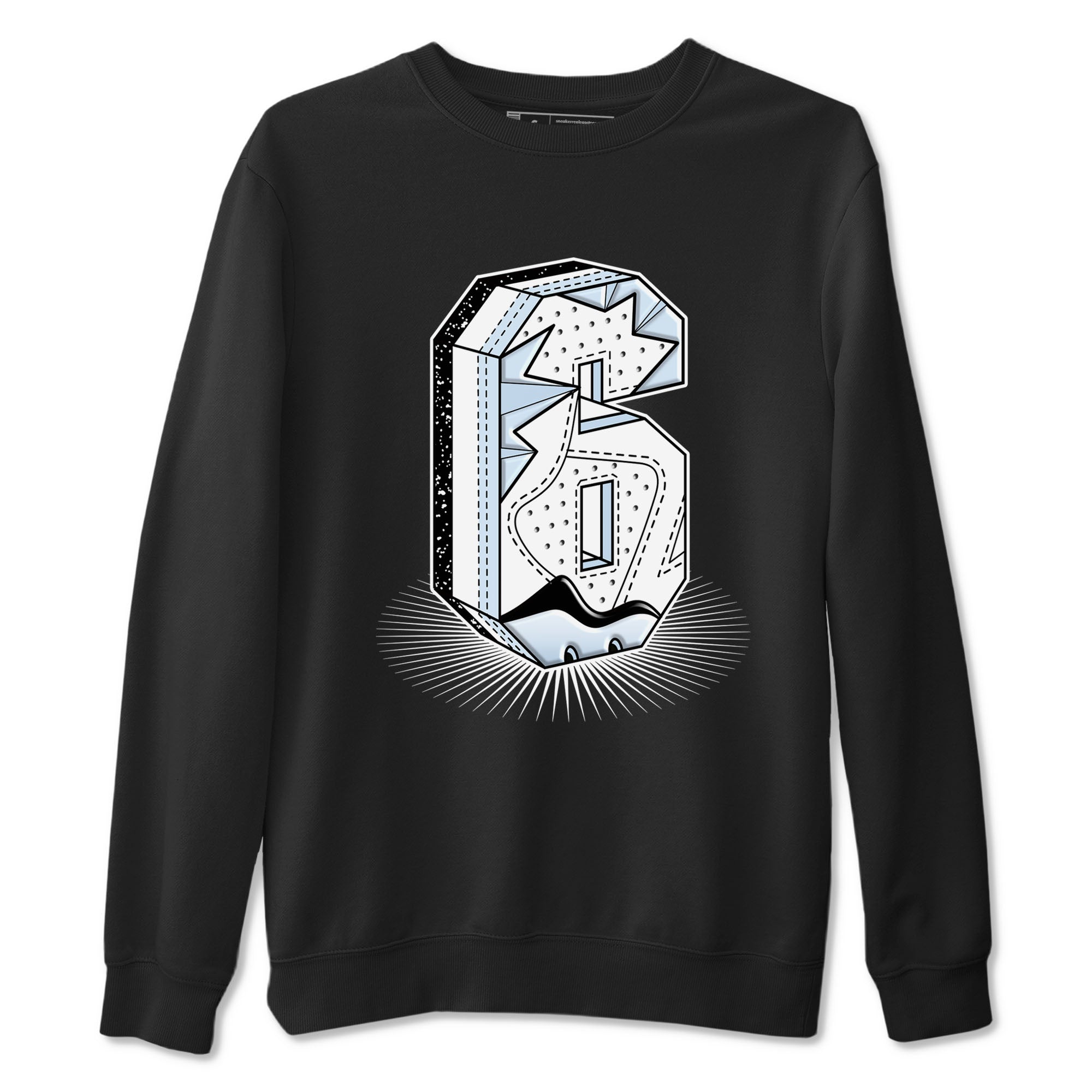 6s Reverse Cookies shirt to match jordans Number Statue sneaker tees Air Jordan 6 Reverse Cookies Drip Gear Zone unisex cotton Black 2 crew neck shirt