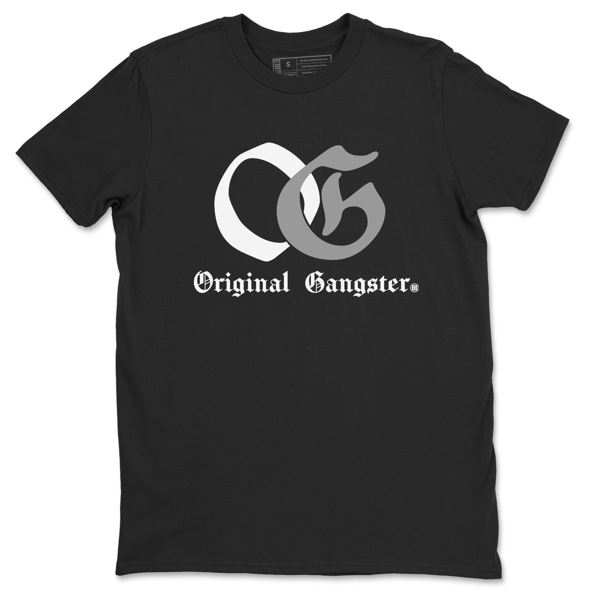 AJ1 Barons shirts to match jordans OG Original Gangster sneaker match tees Air Jordan 1 Barons Drip Gear Zone streetwear brand Black 2 unisex cotton tee