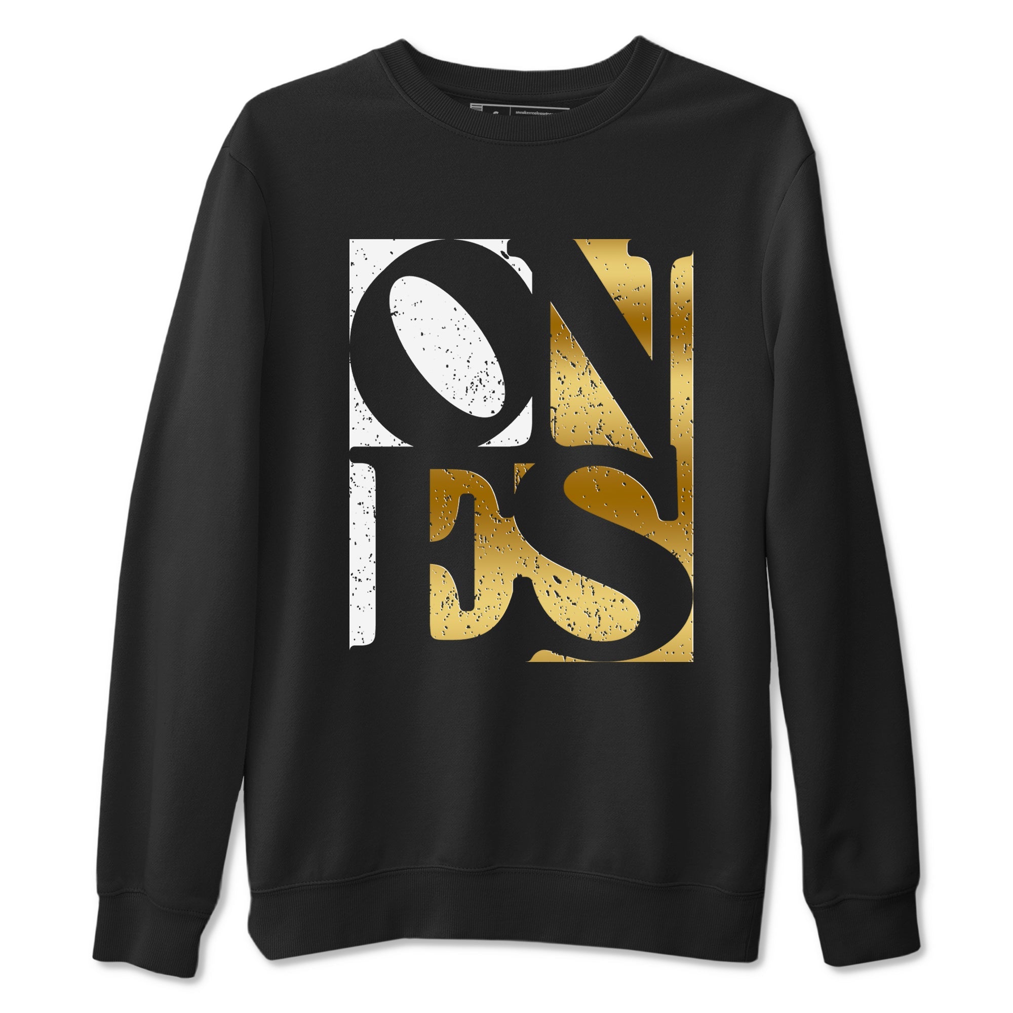 Air Jordan 1 High OG Black Metallic Gold shirts to match jordans Ones sneaker match tees Air Jordan 1 Retrp Black Metallic Gold Sneaker Shirts Drip Gear Zone streetwear brand Black 2 unisex cotton tee