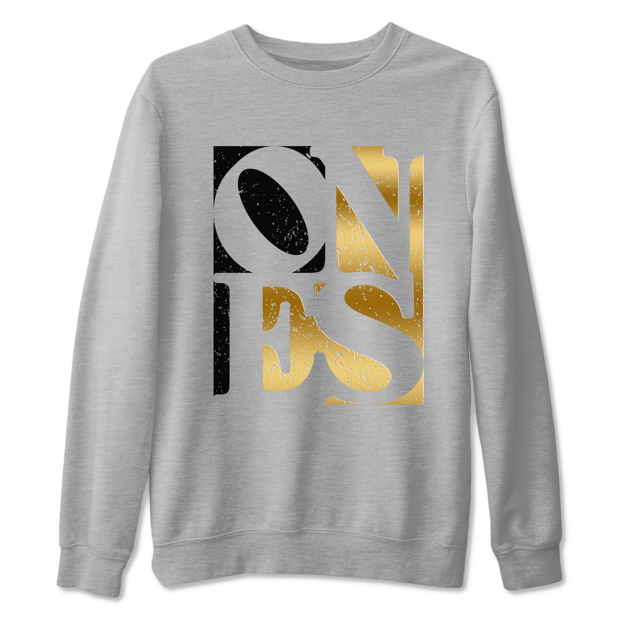 Air Jordan 1 High OG Black Metallic Gold shirts to match jordans Ones sneaker match tees Air Jordan 1 Retrp Black Metallic Gold Sneaker Shirts Drip Gear Zone streetwear brand Heather Grey 2 unisex cotton tee