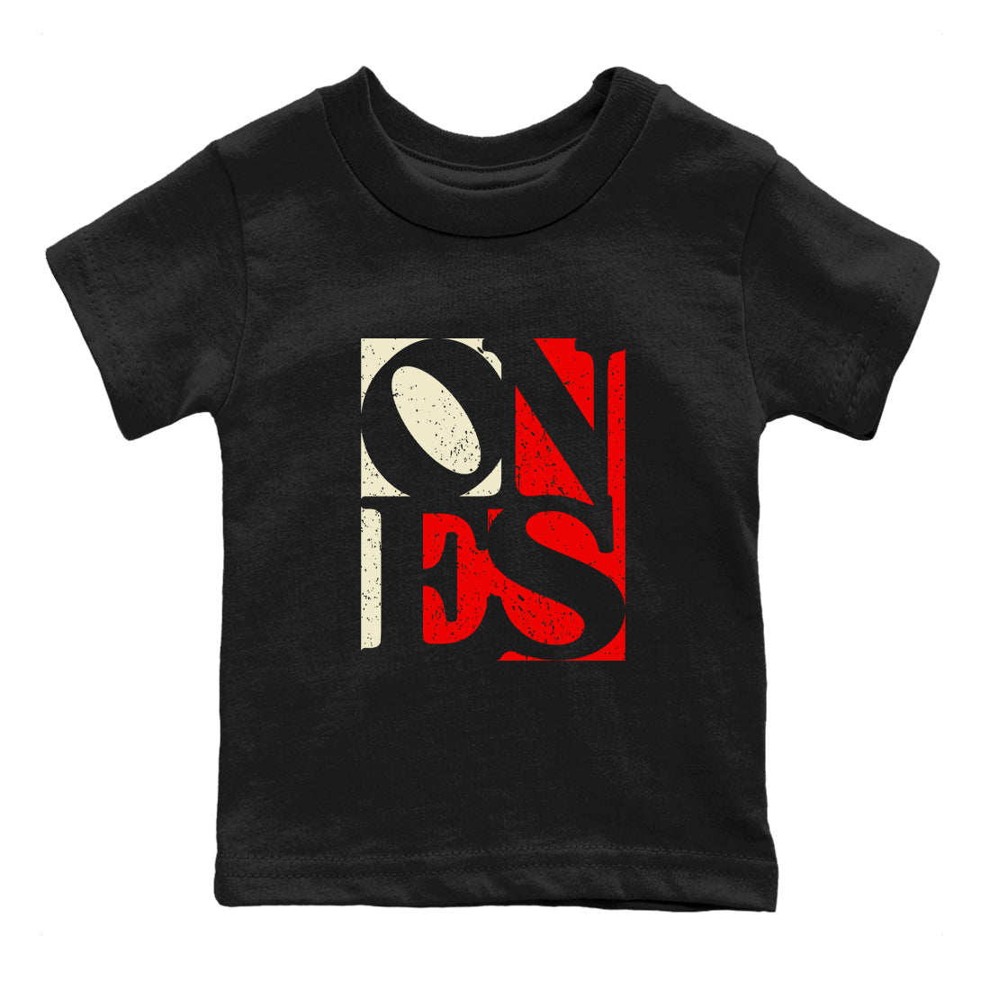 Air Jordan 1 High OG Black Toe Reimagined shirts to match jordans Ones sneaker match tees 1s Black Toe Reimagined Sneaker Shirts Drip Gear Zone streetwear brand Baby and Youth Black 2 cotton tee