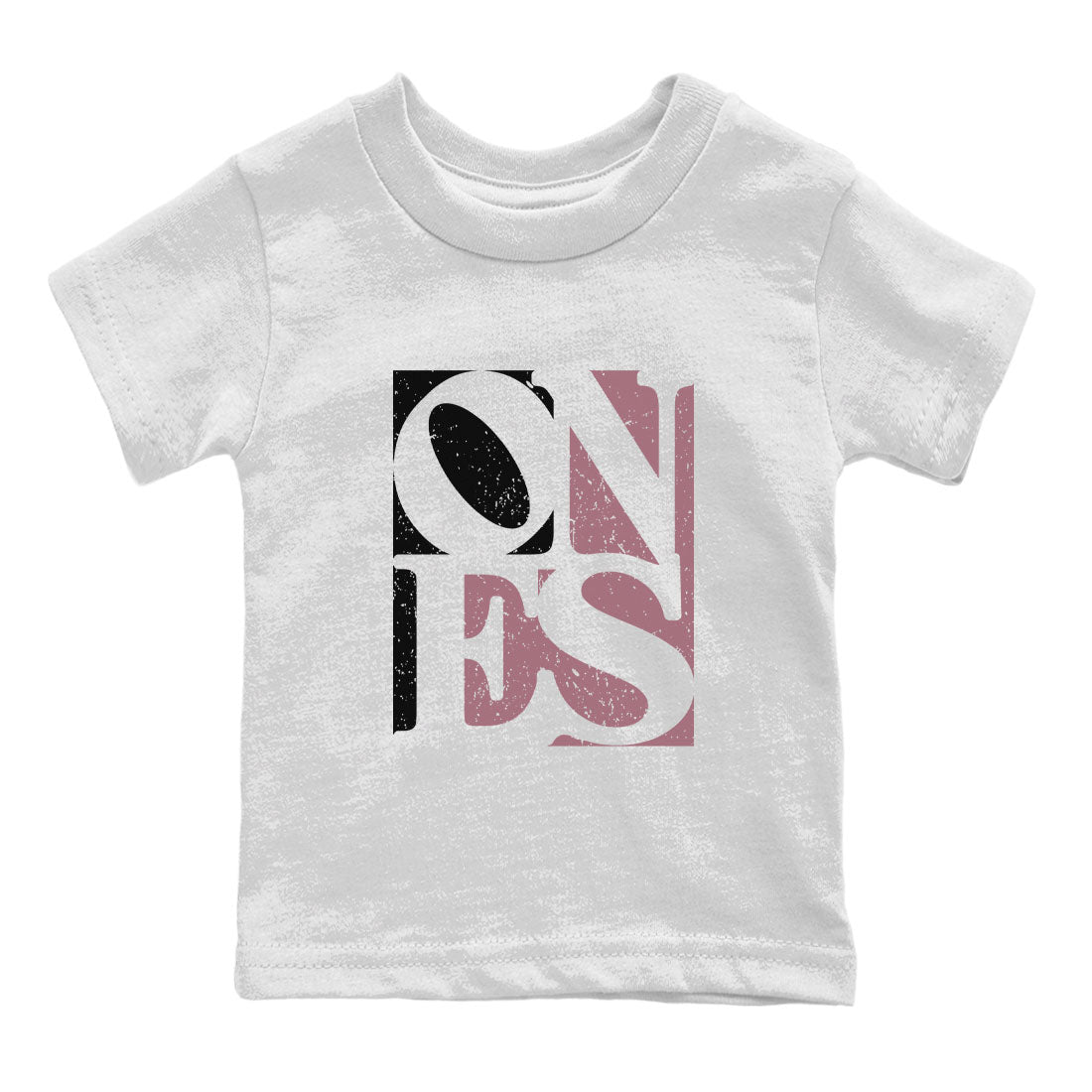 Air Jordan 1 Mauve shirt to match jordans Ones sneaker tees Air Jordan 1 Mauve Drip Gear Zone Baby Toddler White 2 T-Shirt
