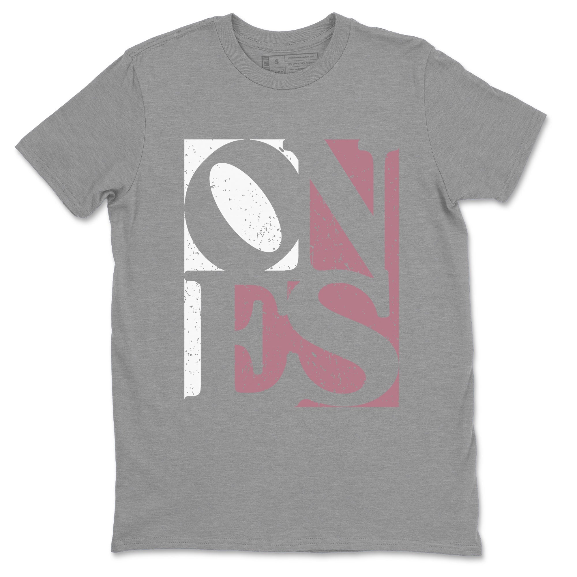 Air Jordan 1 Mauve shirt to match jordans Ones sneaker tees Air Jordan 1 High OG Mauve Drip Gear Zone Unisex Heather Grey 2 T-Shirt