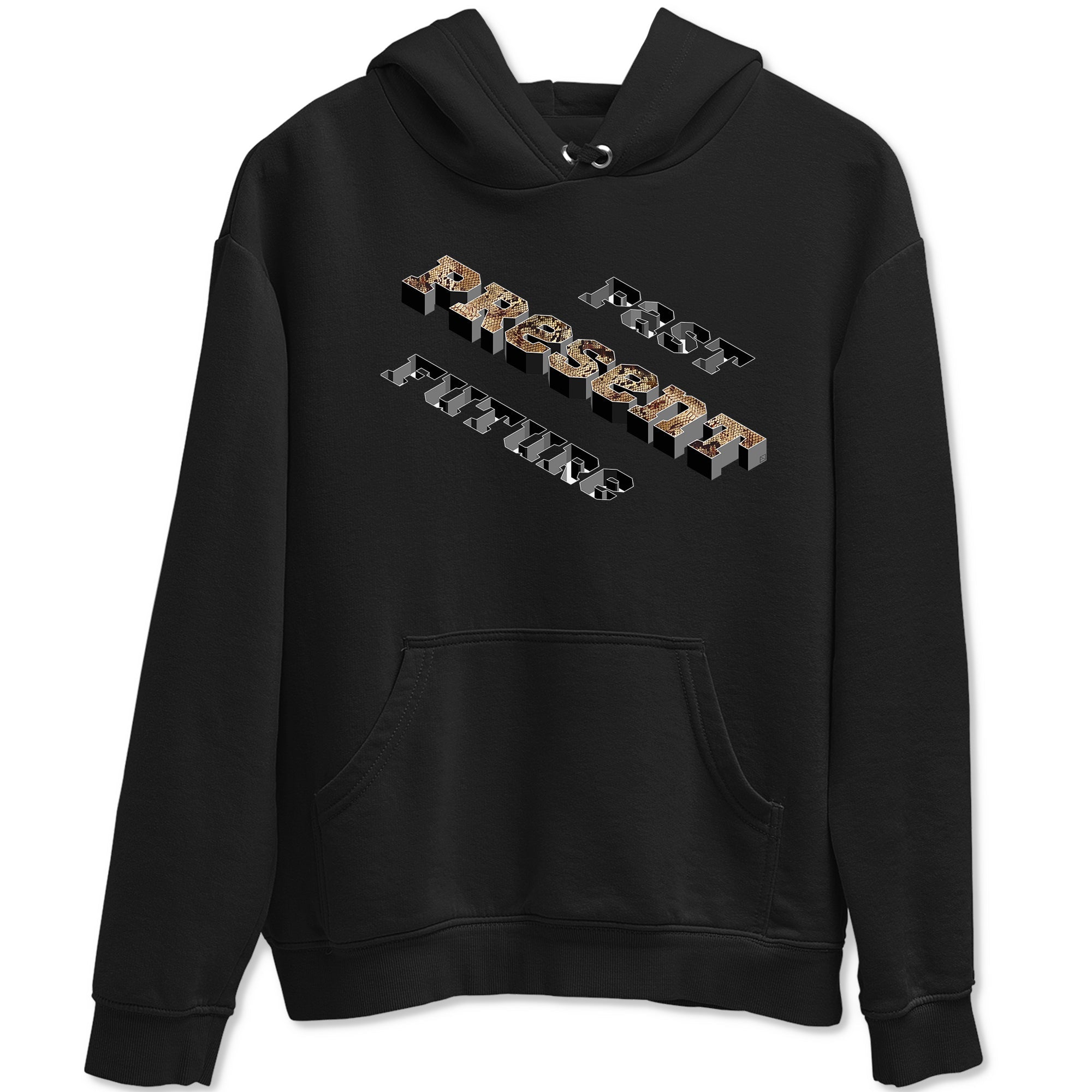 AF1 Ivory Snake shirt to match jordans Past Present Future sneaker tees Air Force 1 Ivory Snake Drip Gear Zone unisex cotton Black 2 crew neck shirt