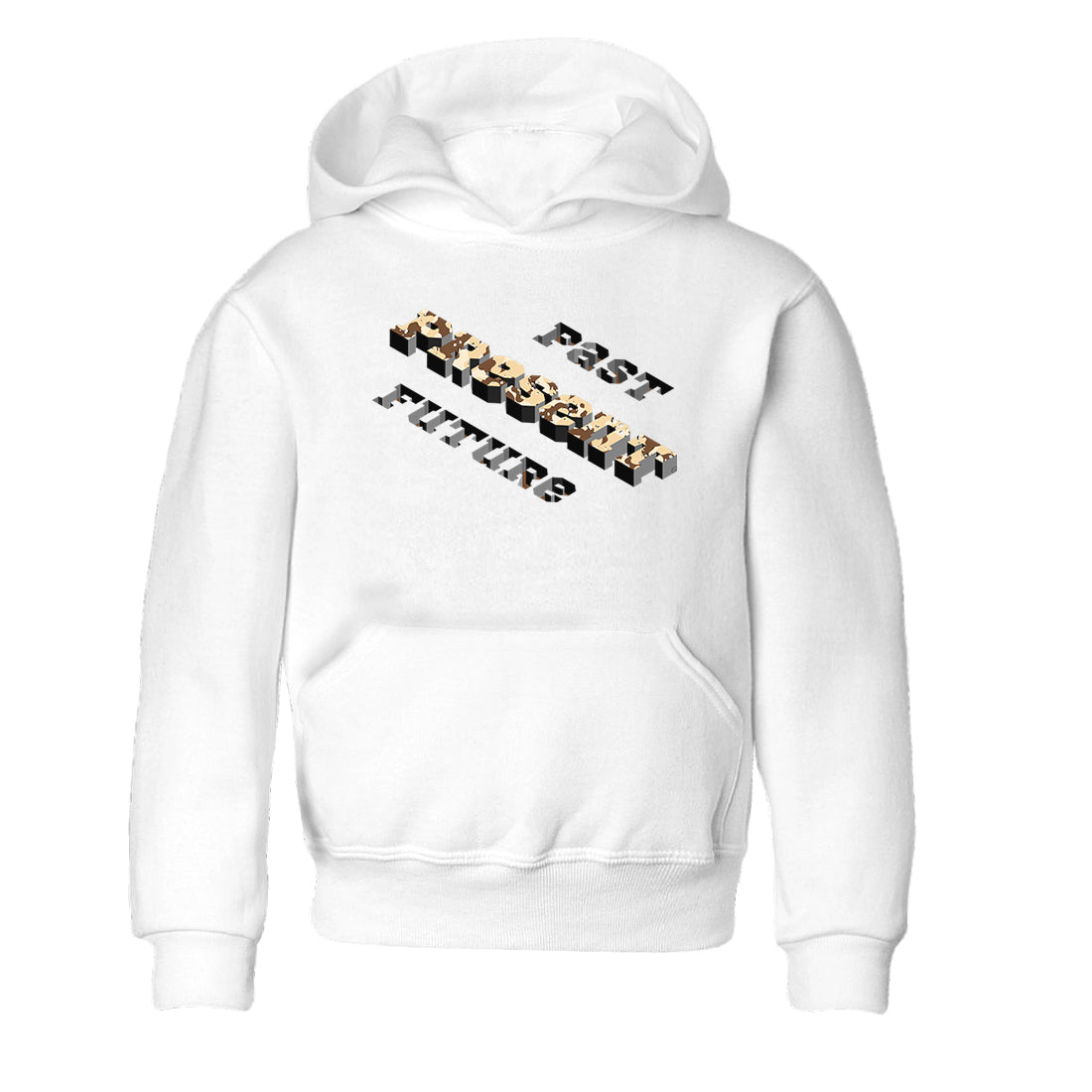 3s Desert Camo shirts to match jordans Past Present Future sneaker match tees Air Jordan 3 Desert Camo Drip Gear Zone streetwear brand Baby and Youth White 2 cotton tee