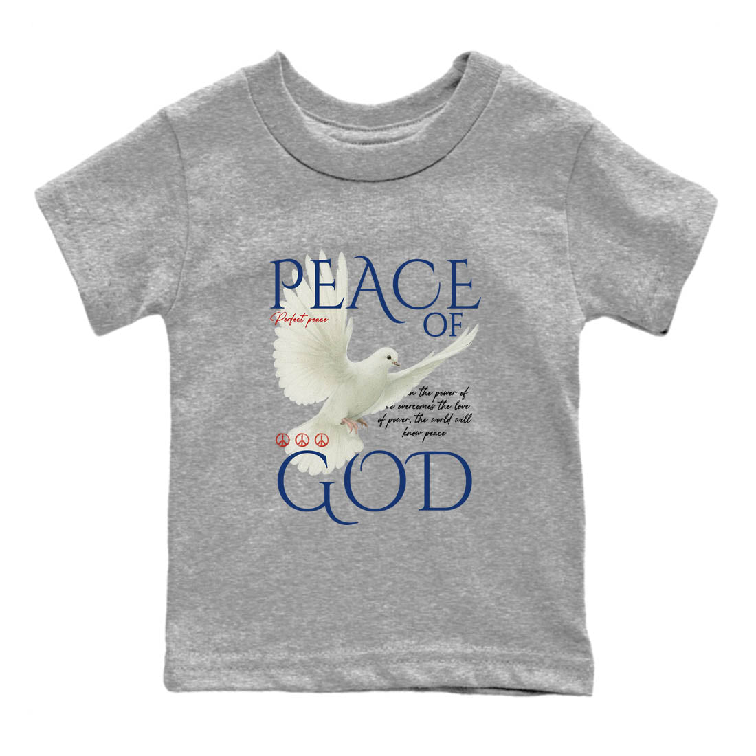 Sneaker Threads  Sneaker Tees To Match Air Jordan 11 Rare Air  Peace of God Youth Graphic Tee Heather Grey 2. Perfect for Jordan releases 2025 colorways.