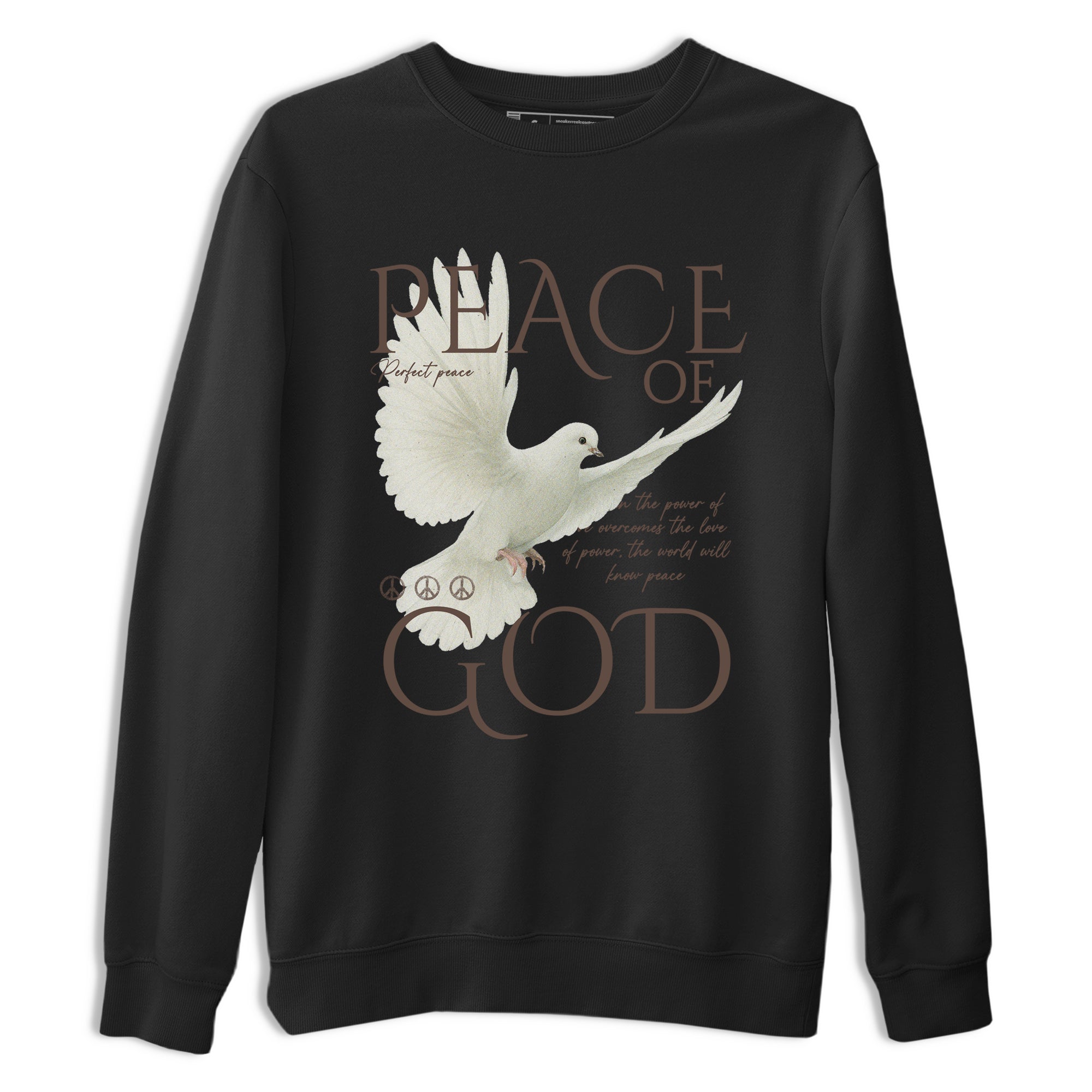 Sneaker match tees  Sneaker Tees To Match Air Jordan 4 Cave Stone Shoes  Peace of God Tee Black 2