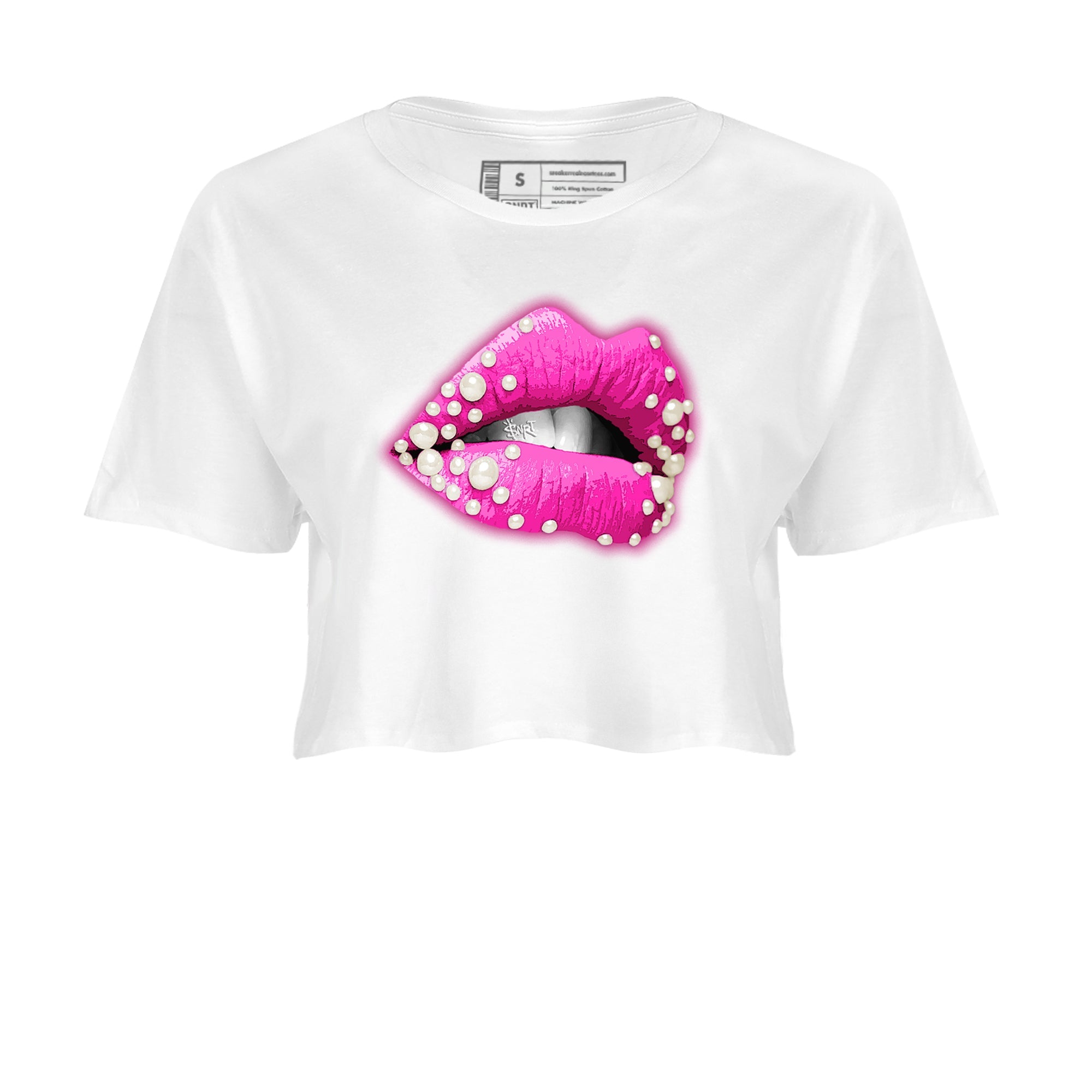 Nike KD 4 Retro Aunt Pearl shirts to match jordans Pearl Lips sneaker match tees Nike KD 4 Aunt Pearl match shoes to clothes Drip Gear Zone unisex cotton White 2 crop tee