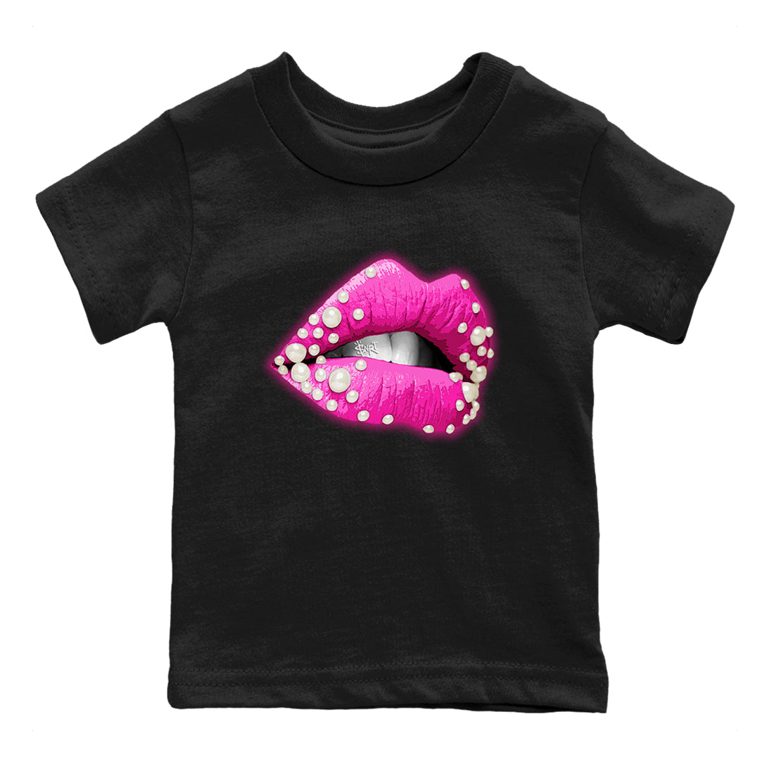 Nike KD 4 Retro Aunt Pearl shirts to match jordans Pearl Lips sneaker match tees Nike KD 4 Aunt Pearl match shoes to clothes Drip Gear Zone Youth Baby Black 2 tee