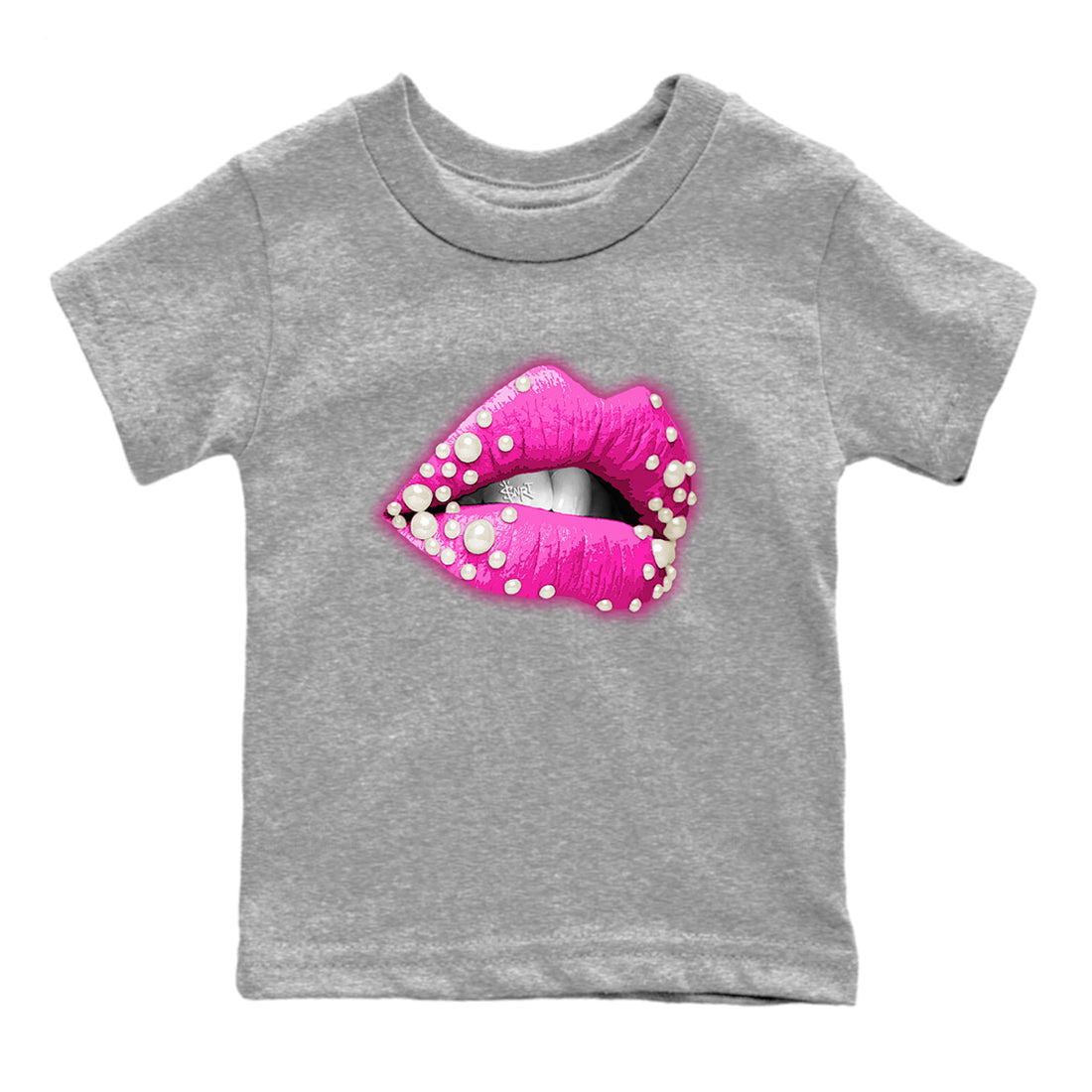 Nike KD 4 Retro Aunt Pearl shirts to match jordans Pearl Lips sneaker match tees Nike KD 4 Aunt Pearl match shoes to clothes Drip Gear Zone Youth Baby Heather Grey 2 tee