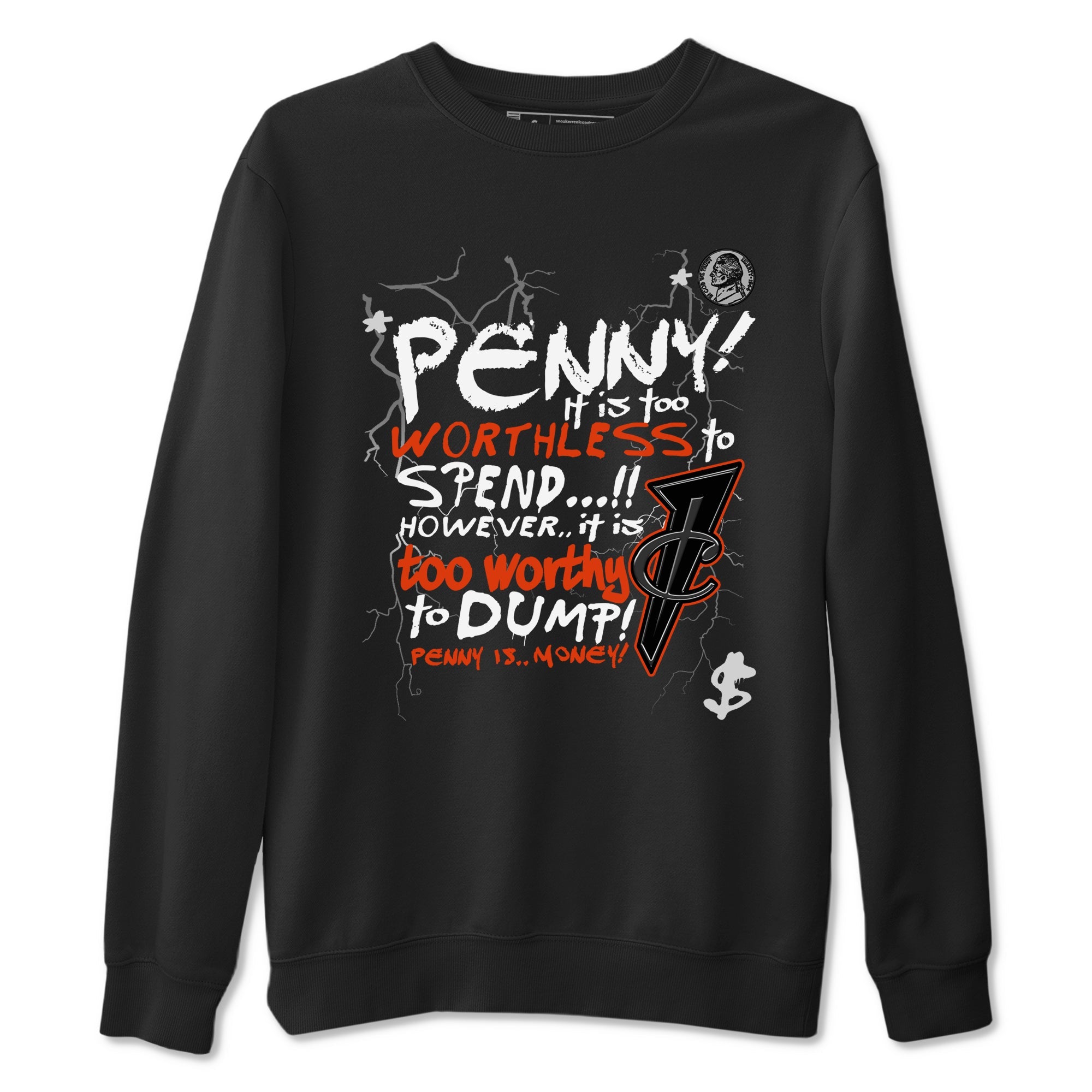 Foams One Jin shirts to match jordans Penny Is sneaker match tees Air Foamposite One Jin match shoes to clothes Drip Gear Zone unisex cotton Black 2 shirts