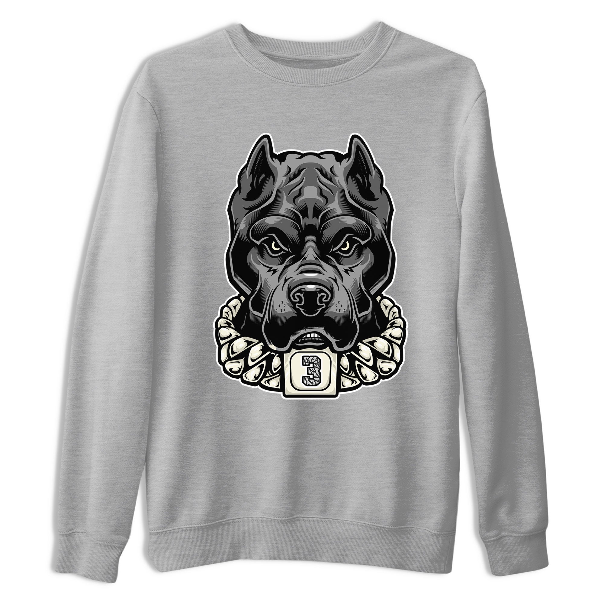 Air Jordan 3 Off Noir shirt to match jordans Pitbull sneaker tees Air Jordan 3 Retro Off Noir Drip Gear Zone Unisex Heather Grey 2 T-Shirt