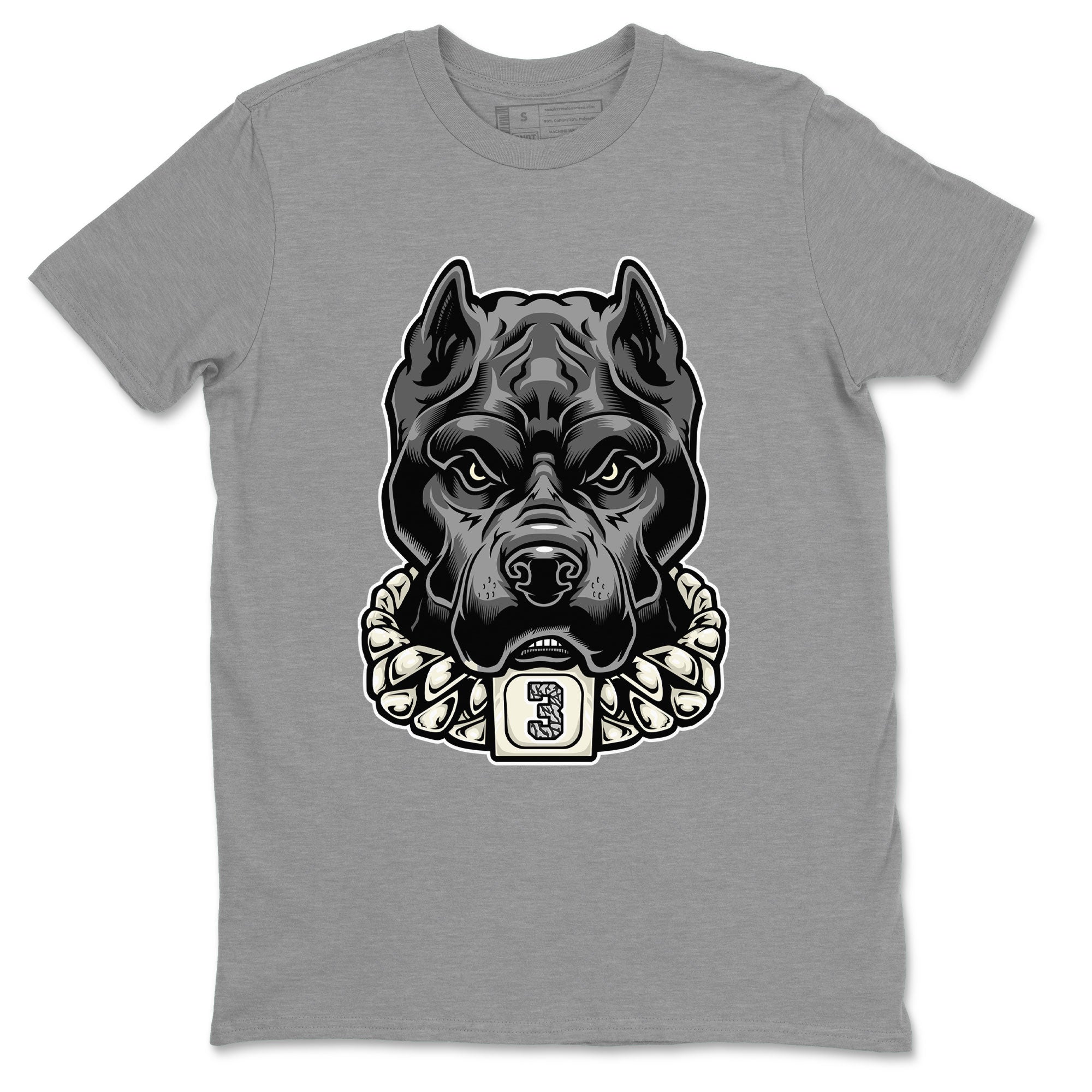 Air Jordan 3 Off Noir shirt to match jordans Pitbull sneaker tees Air Jordan 3 Retro Off Noir Drip Gear Zone Unisex Heather Grey 2 T-Shirt