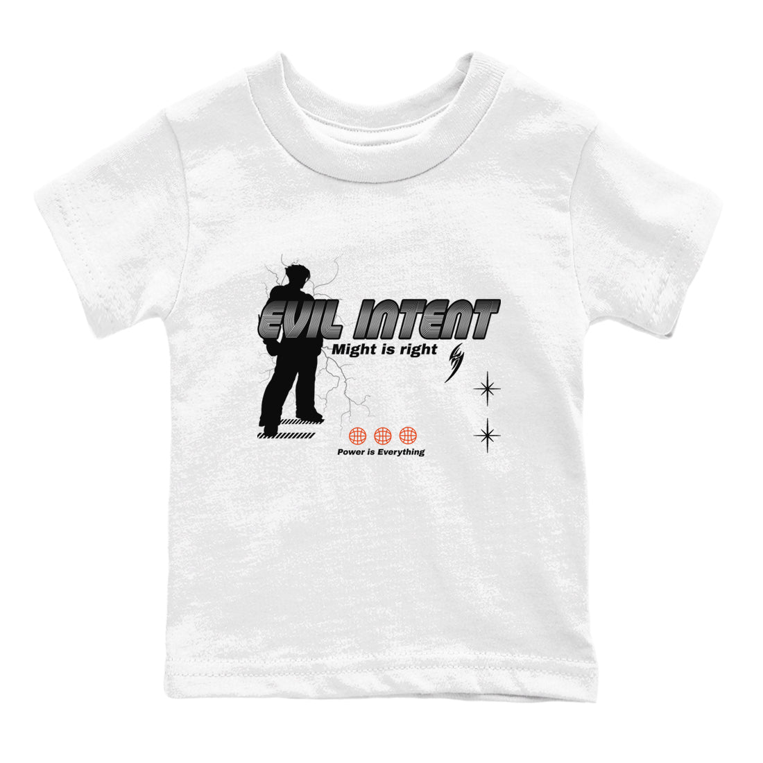 Foams One Jin shirts to match jordans Power Is Everything sneaker match tees Air Foamposite One Jin match shoes to clothes Drip Gear Zone Youth Baby White 2 tee