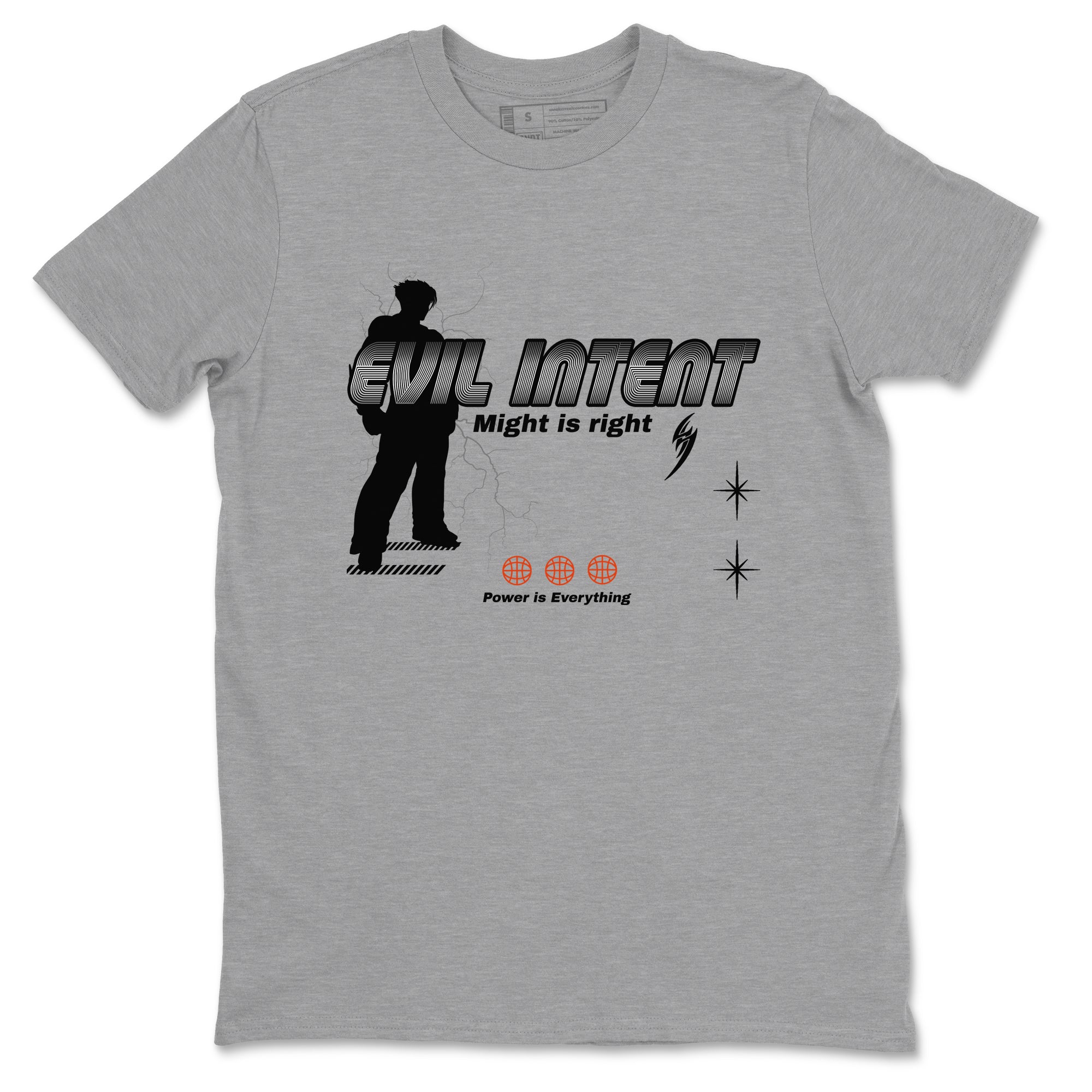 Foams One Jin shirts to match jordans Power Is Everything sneaker match tees Air Foamposite One Jin match shoes to clothes Drip Gear Zone unisex cotton Heather Grey 2 shirts