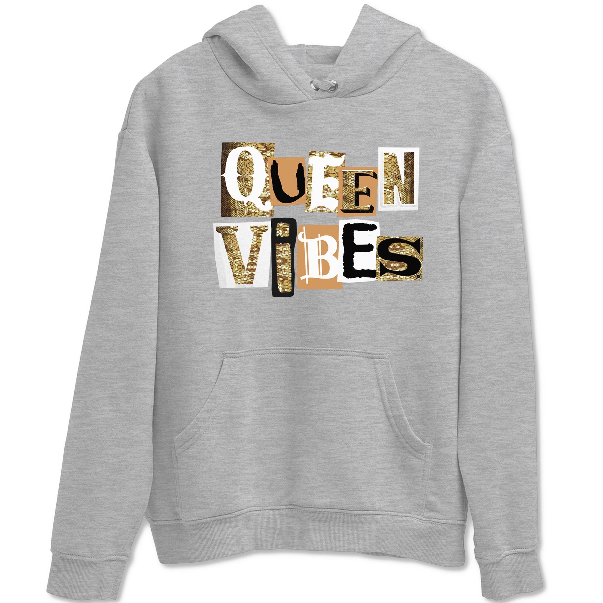 Air Force 1 Ivory Snake shirt to match jordans Queen Vibes sneaker tees Air Force 1 Ivory Snake Drip Gear Zone unisex cotton Heather Grey 2 crew neck shirt