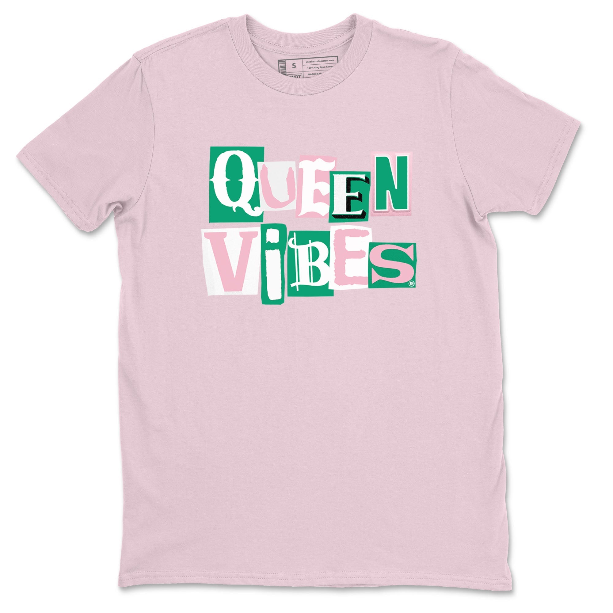 Dunk Low Medium Soft Pink Malachite shirt to match jordans Queen Vibes sneaker tees Dunks Medium Soft Pink Malachite Streetwear Brand Drip Gear Zone unisex cotton Pink 2 crew neck shirt