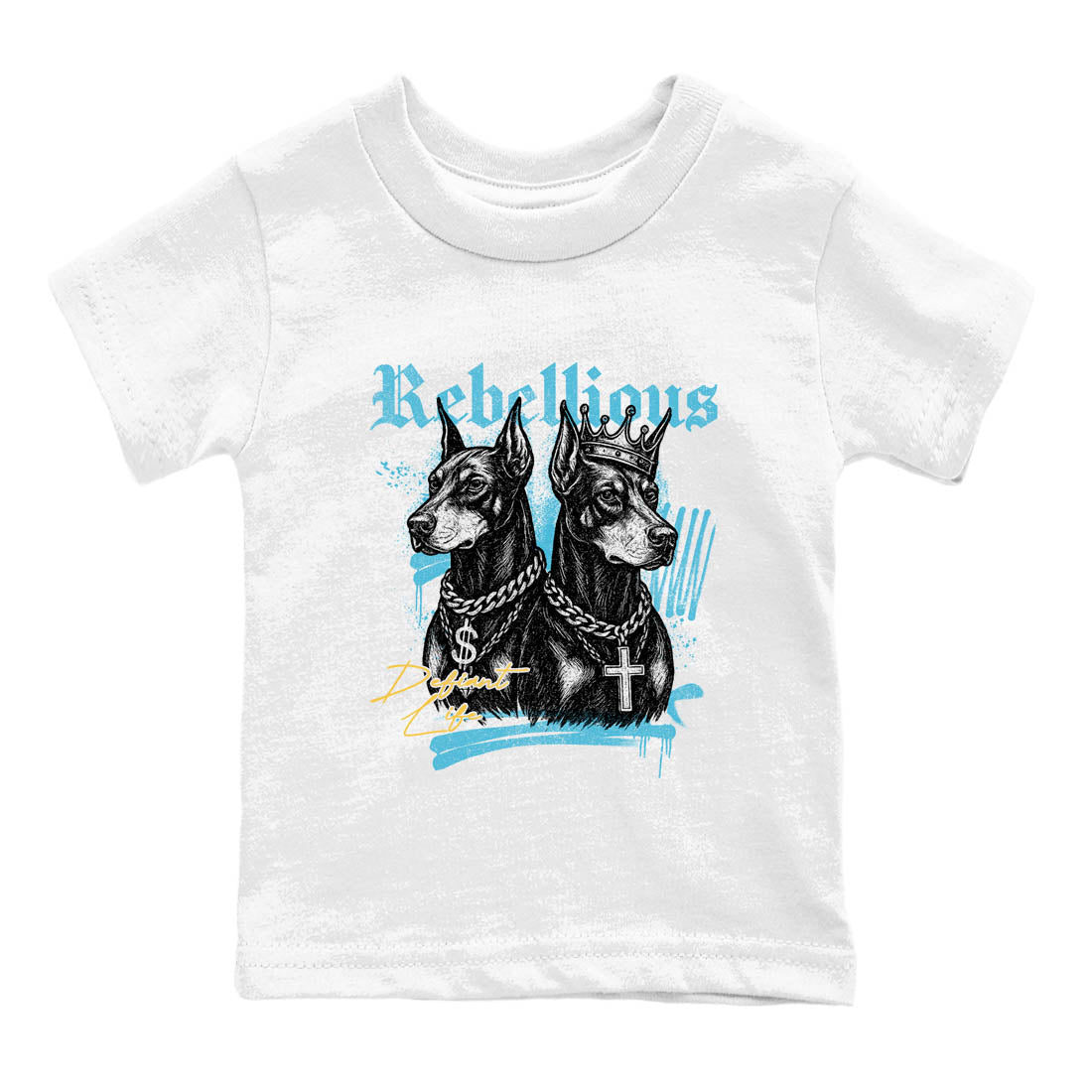 Sneaker Threads  Sneaker Tees To Match Air Jordan 11 Retro Gamma  Rebellious Youth Graphic Tee White 2. Perfect for Jordan releases 2025 colorways.