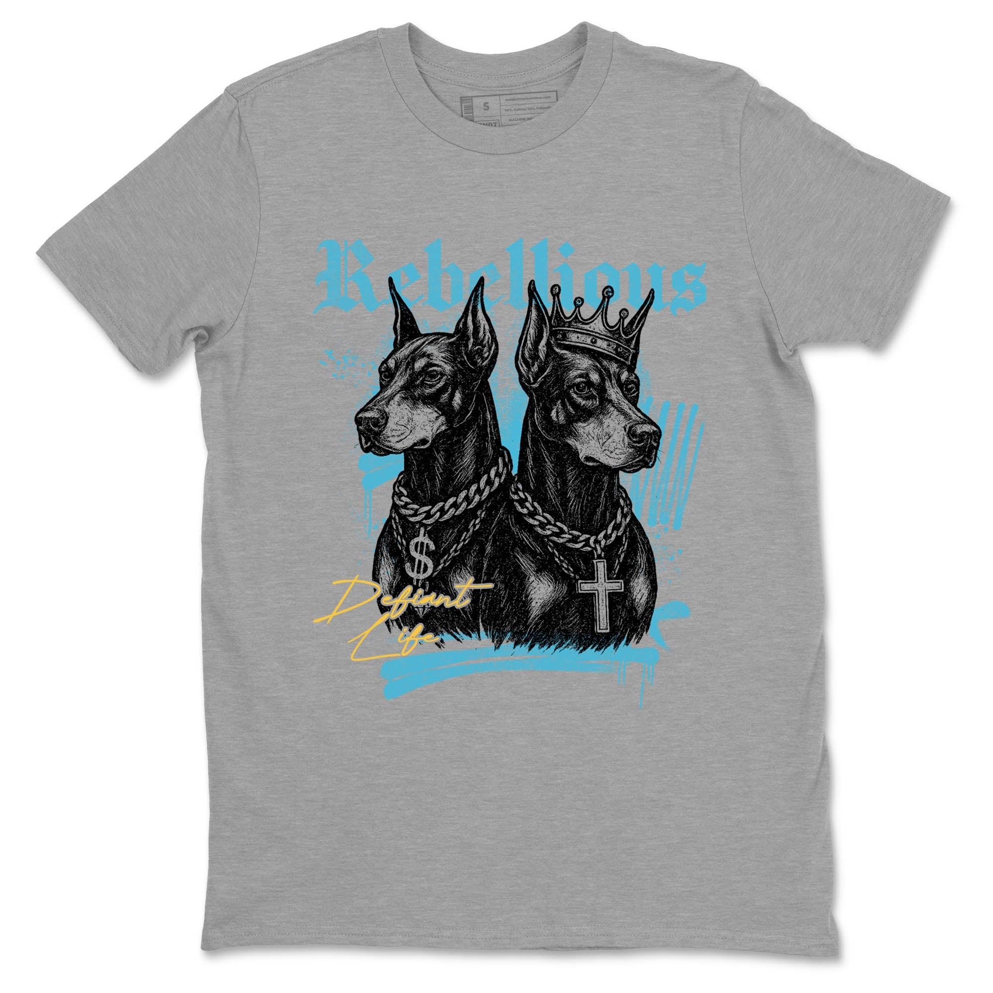 Sneaker Threads  Sneaker Tees To Match Air Jordan 11 Retro Gamma  Rebellious Graphic Tee Heather Grey 2. Perfect for Jordan releases 2025 colorways.