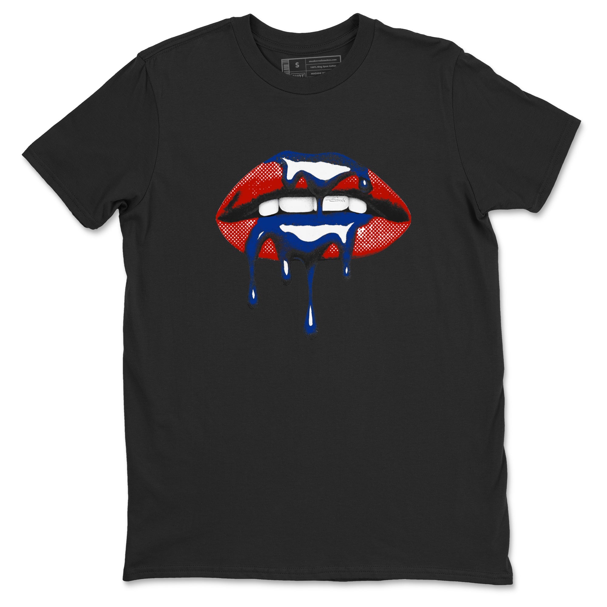 Sneaker Threads  Sneaker Tees To Match Air Jordan 11 Rare Air  Retro Dripping Lips Graphic Tee Black 2. Perfect for Jordan releases 2025 colorways.
