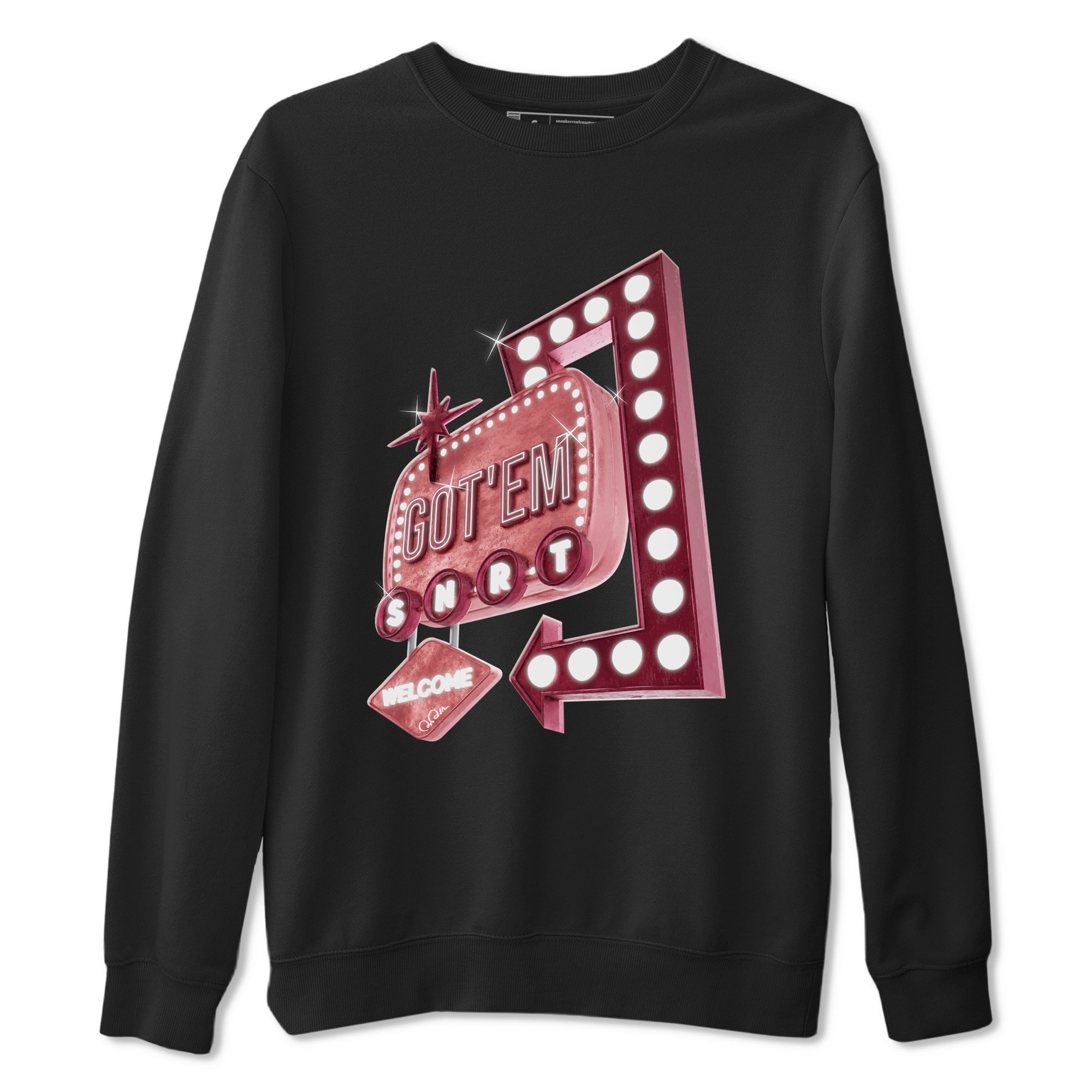 Dunk Valentines Day 2024 shirt to match jordans Retro Neon Sign sneaker tees Dunk Happy Valentines Day 2024 Drip Gear Zone Unisex Black 2 T-Shirt
