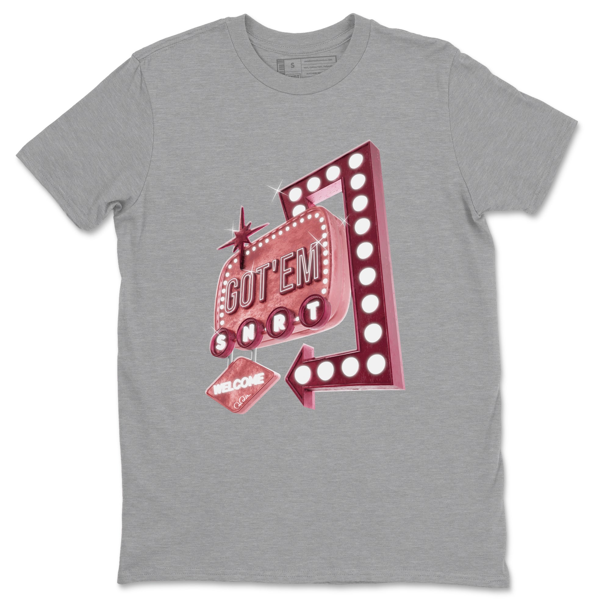 Dunk Valentines Day 2024 shirt to match jordans Retro Neon Sign sneaker tees Dunk Happy Valentines Day 2024 Drip Gear Zone Unisex Heather Grey 2 T-Shirt