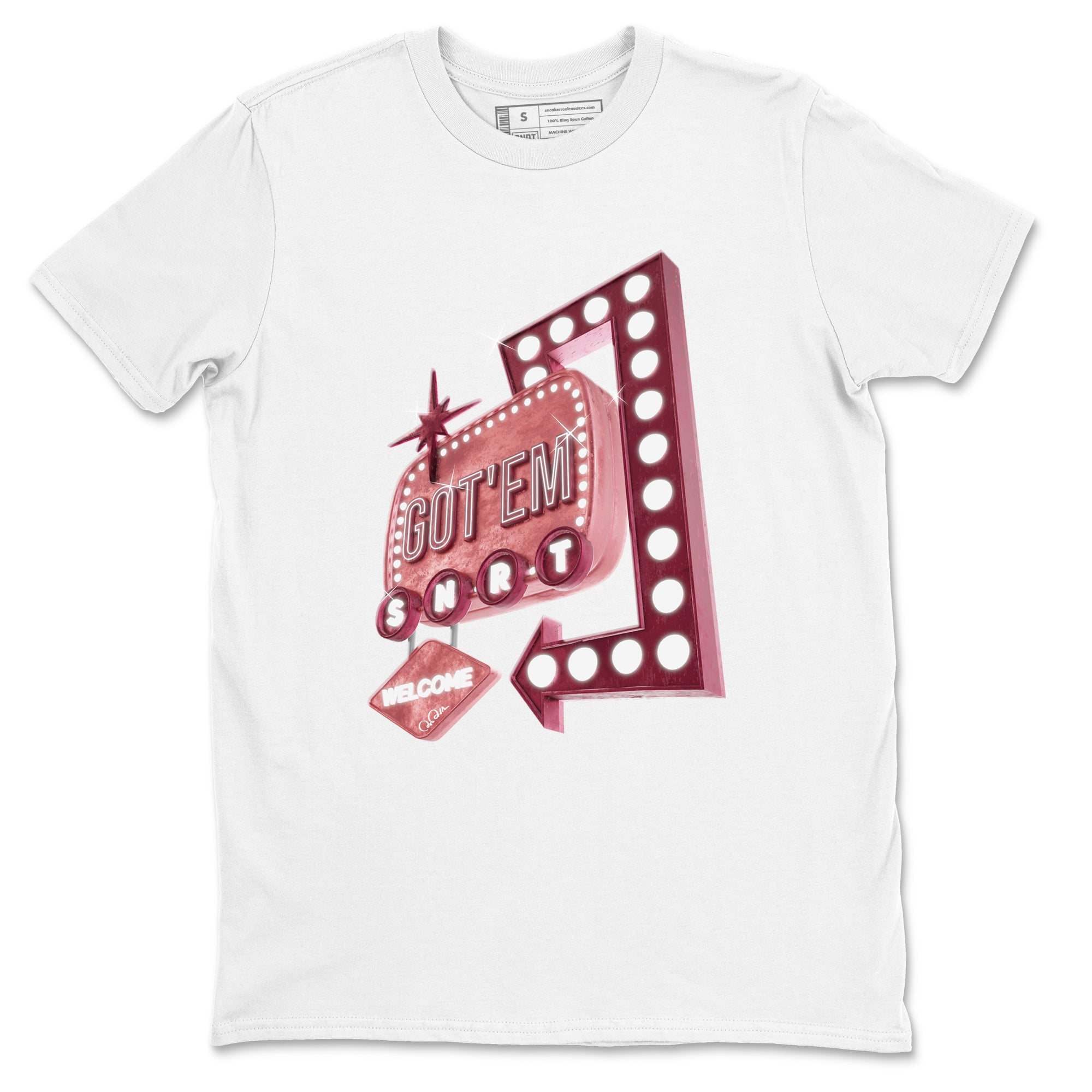 Dunk Valentines Day 2024 shirt to match jordans Retro Neon Sign sneaker tees Dunk Happy Valentines Day 2024 Drip Gear Zone Unisex White 2 T-Shirt