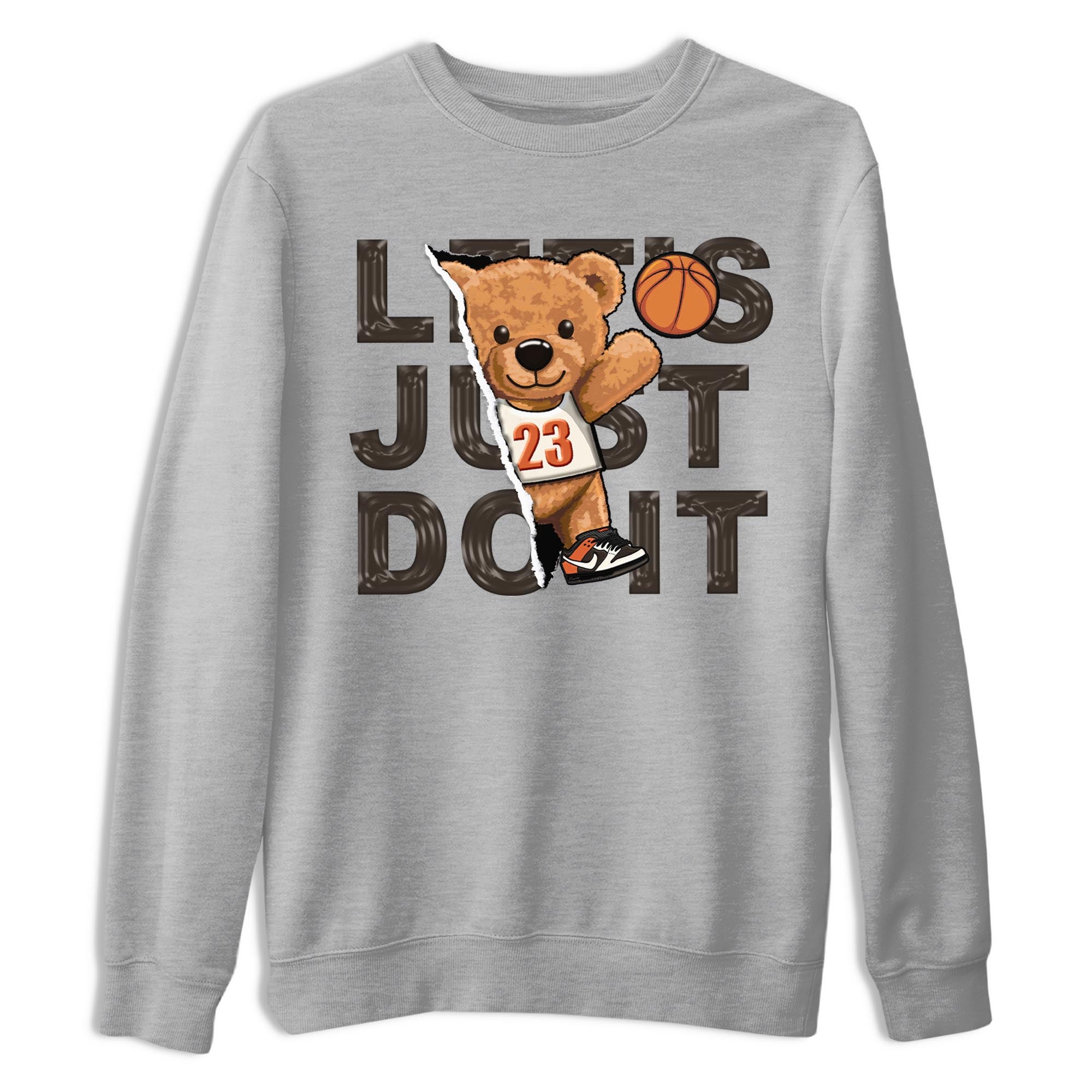 Nike Low Dunk Red Panda shirt to match jordans Rip Out Bear sneaker tees Nike Dunk Red Panda Drip Gear Zone Unisex Streetwear Clothing Heather Grey 2 T-Shirt