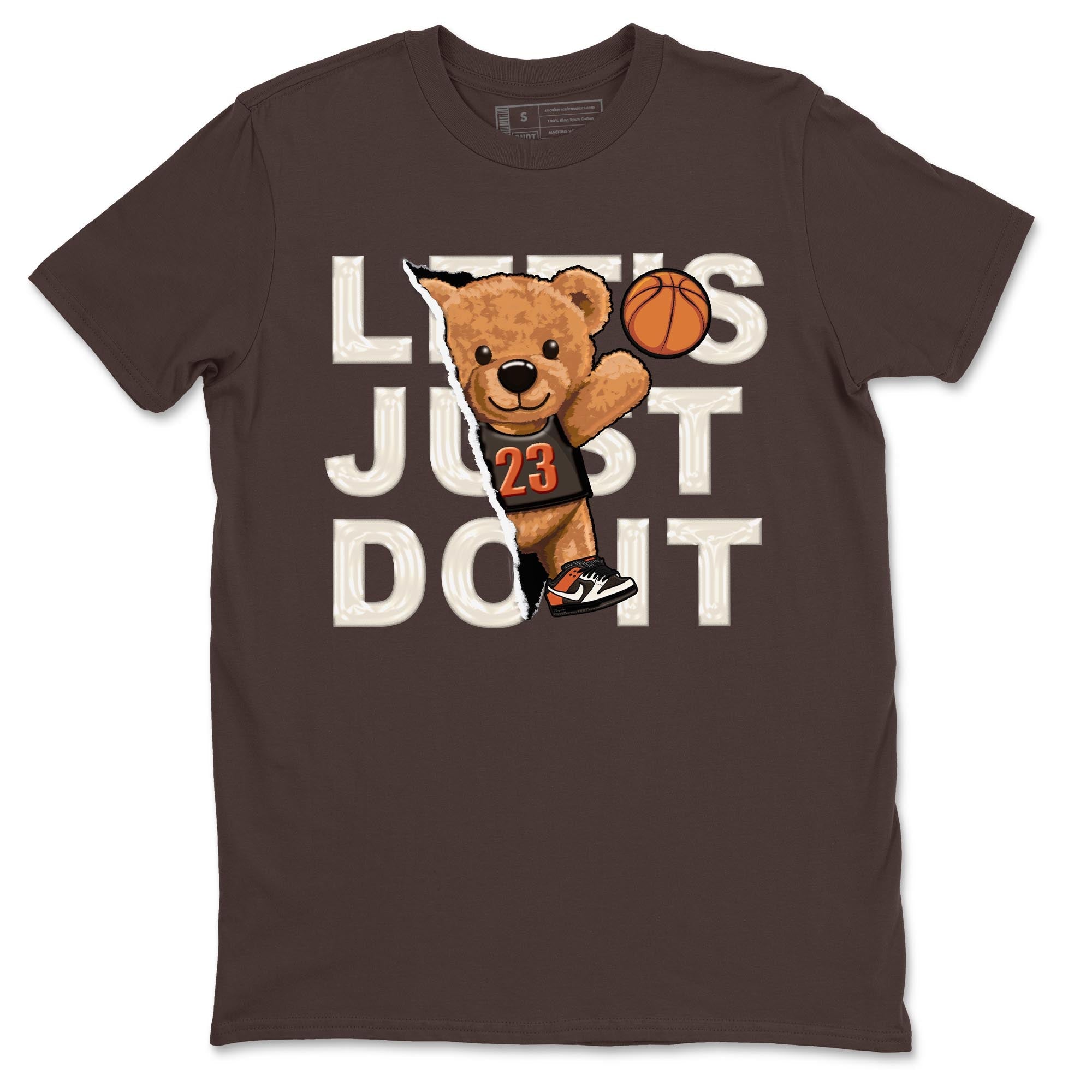 Nike Low Dunk Red Panda shirt to match jordans Rip Out Bear sneaker tees Nike Dunk Red Panda Drip Gear Zone Unisex Streetwear Clothing Dark Chocolate 2 T-Shirt
