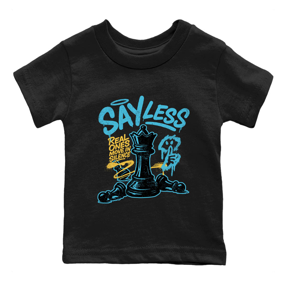 Sneaker Threads  Sneaker Tees To Match Air Jordan 11 Retro Gamma  Say Less Youth Graphic Tee Black 2. Perfect for Jordan releases 2025 colorways.