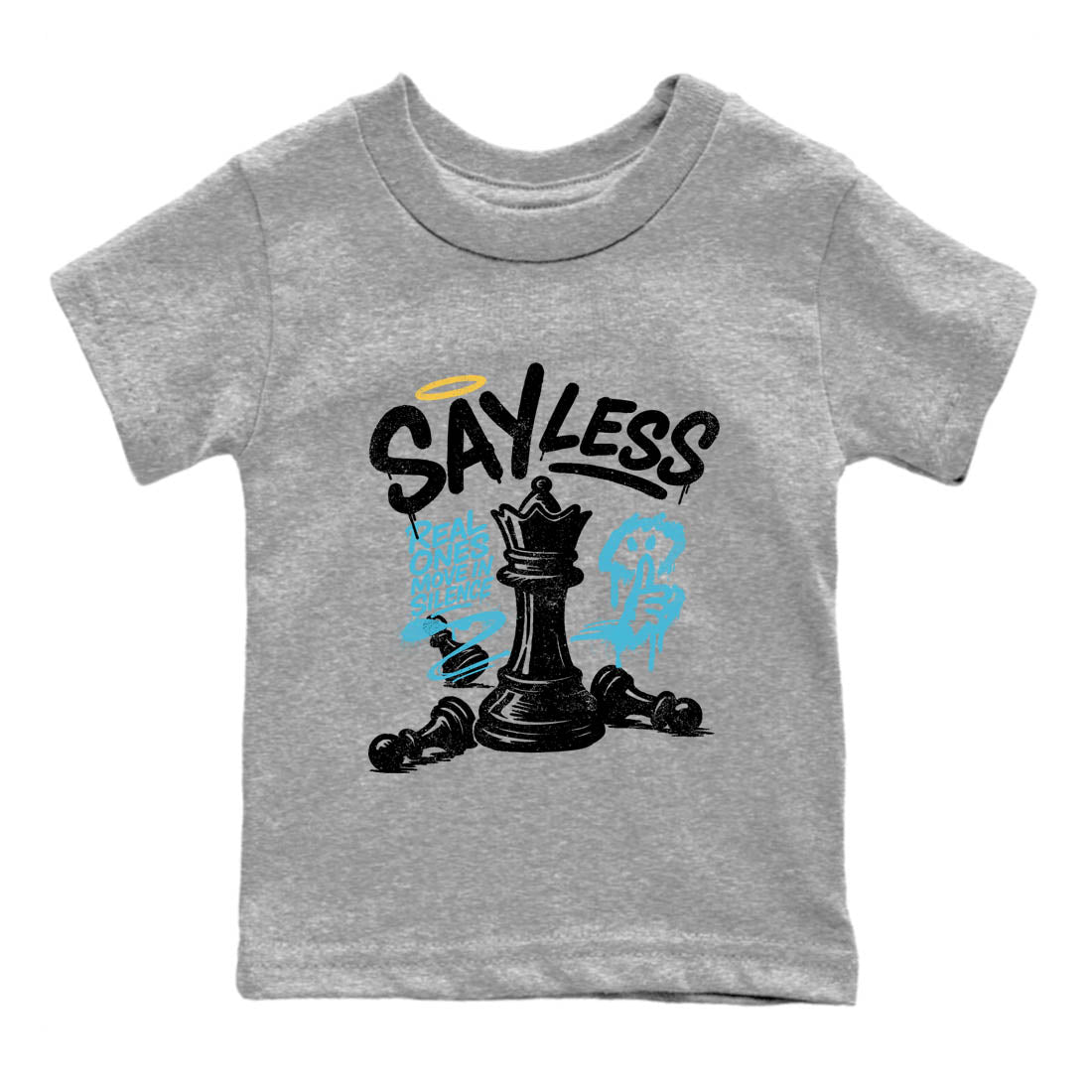 Sneaker Threads  Sneaker Tees To Match Air Jordan 11 Retro Gamma  Say Less Youth Graphic Tee Heather Grey 2. Perfect for Jordan releases 2025 colorways.