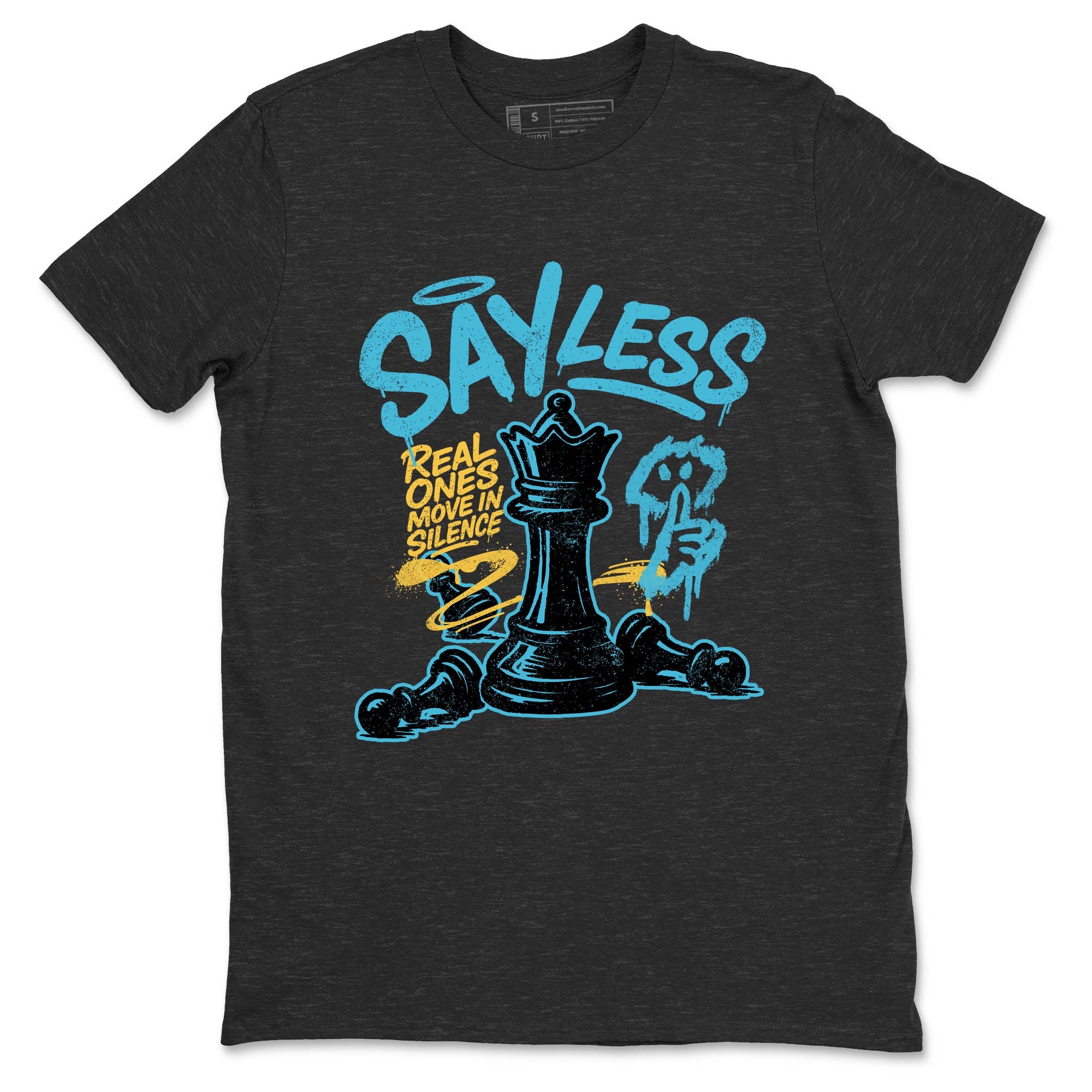 Sneaker Threads  Sneaker Tees To Match Air Jordan 11 Retro Gamma  Say Less Graphic Tee Charcoal Heather 2. Perfect for Jordan releases 2025 colorways.