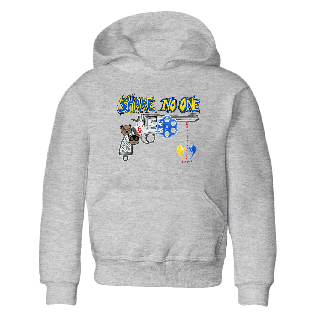 1s Travis Scott Canary shirt to match jordans Share No One sneaker tees Air Jordan 1 Travis Scott Canary SNRT sneaker release tees baby toddler Heather Grey 2 cotton Shirt