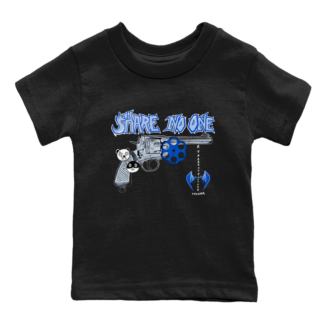 Air Jordan 11 Low Space shirt to match jordans Share No One sneaker tees Air Jordan 11 Low Space Drip Gear Zone baby toddler Black 2 cotton Shirt