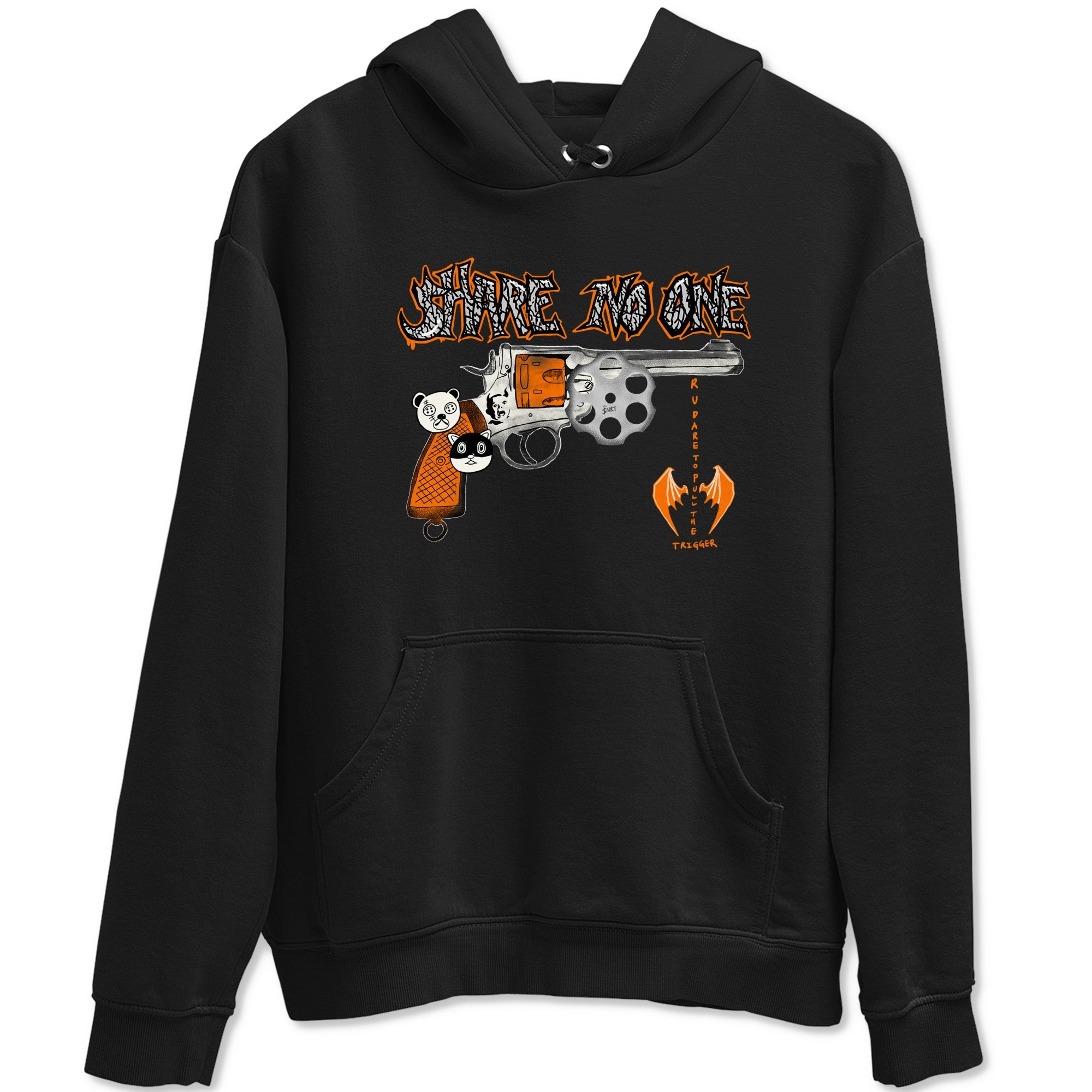3s Georgia Peach shirt to match jordans Share No One sneaker tees Air Jordan 3 Georgia Peach Drip Gear Zone unisex cotton Black 2 crew neck shirt