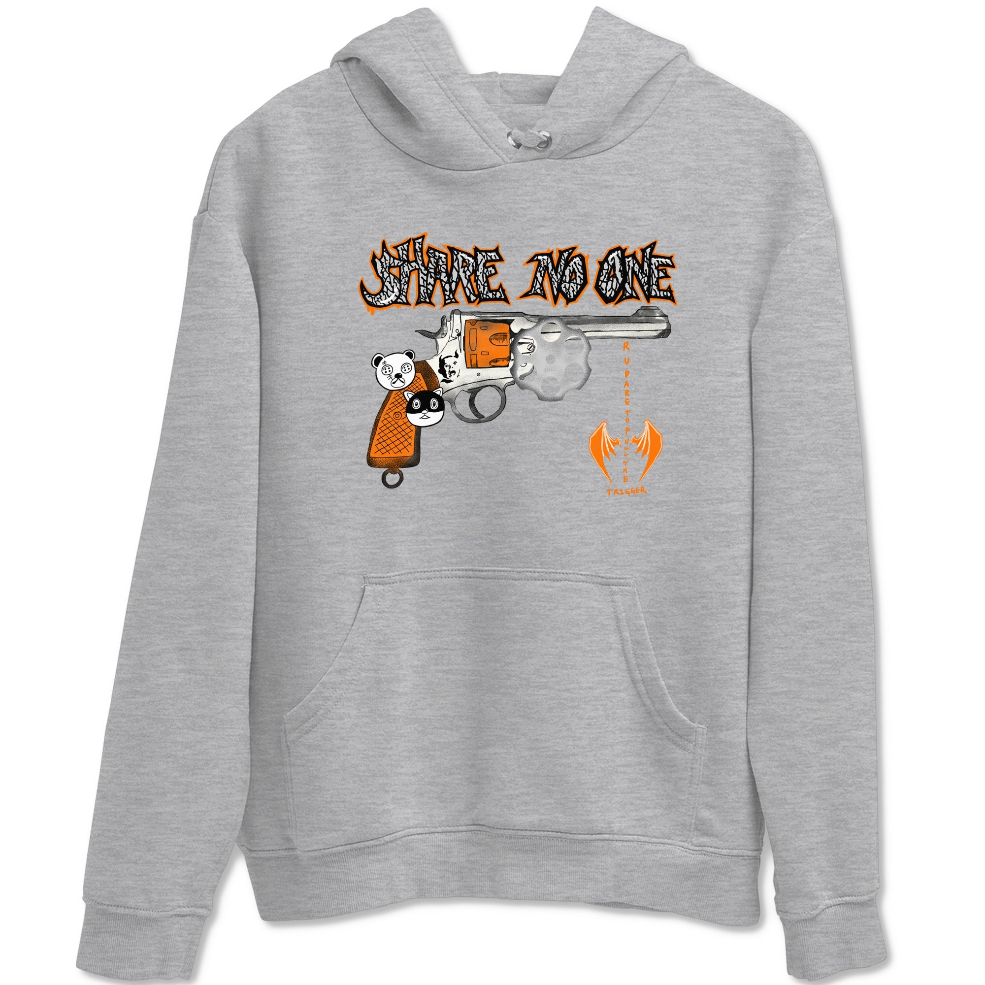 3s Georgia Peach shirt to match jordans Share No One sneaker tees Air Jordan 3 Georgia Peach Drip Gear Zone unisex cotton Heather Grey 2 crew neck shirt