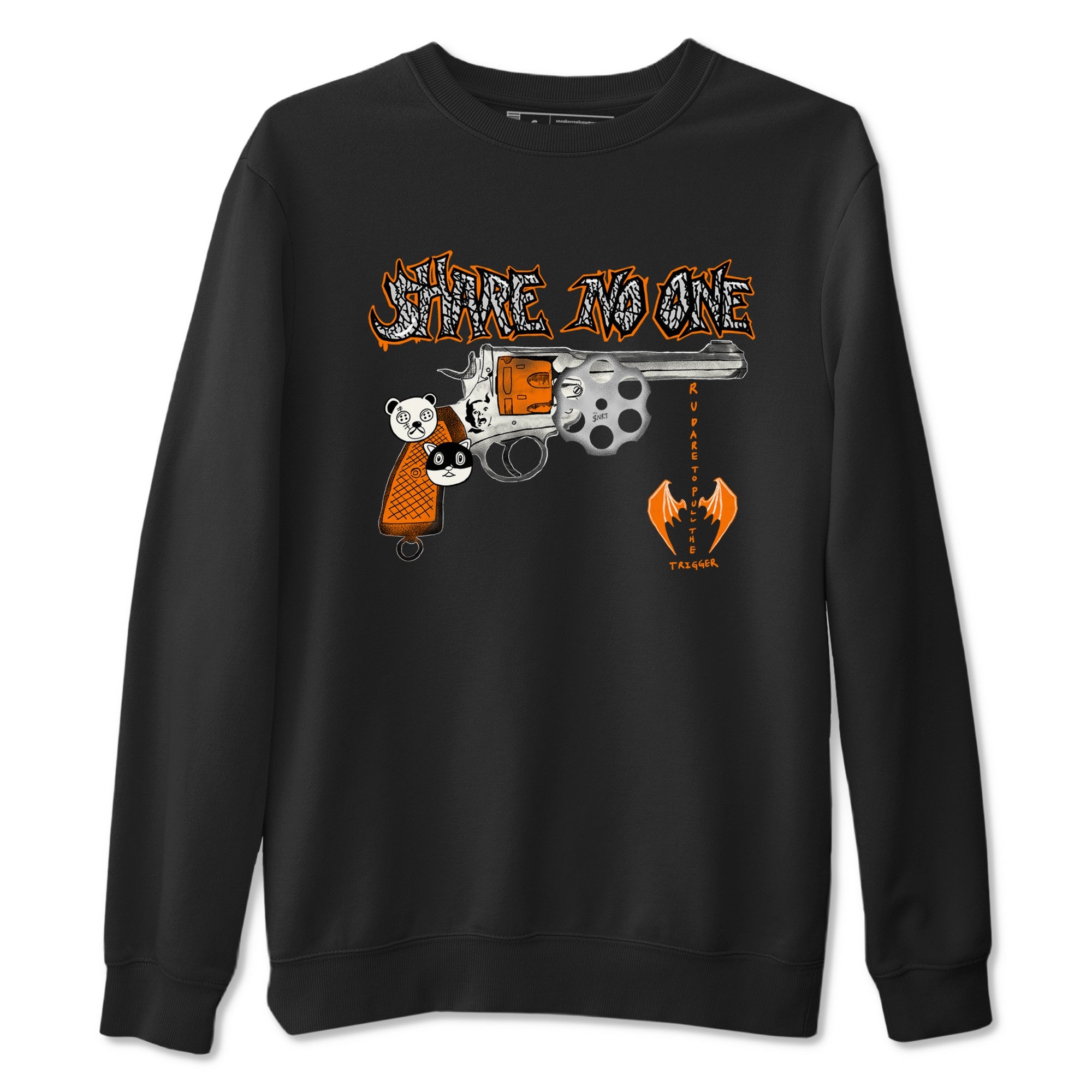 3s Georgia Peach shirt to match jordans Share No One sneaker tees Air Jordan 3 Georgia Peach Drip Gear Zone unisex cotton Black 2 crew neck shirt
