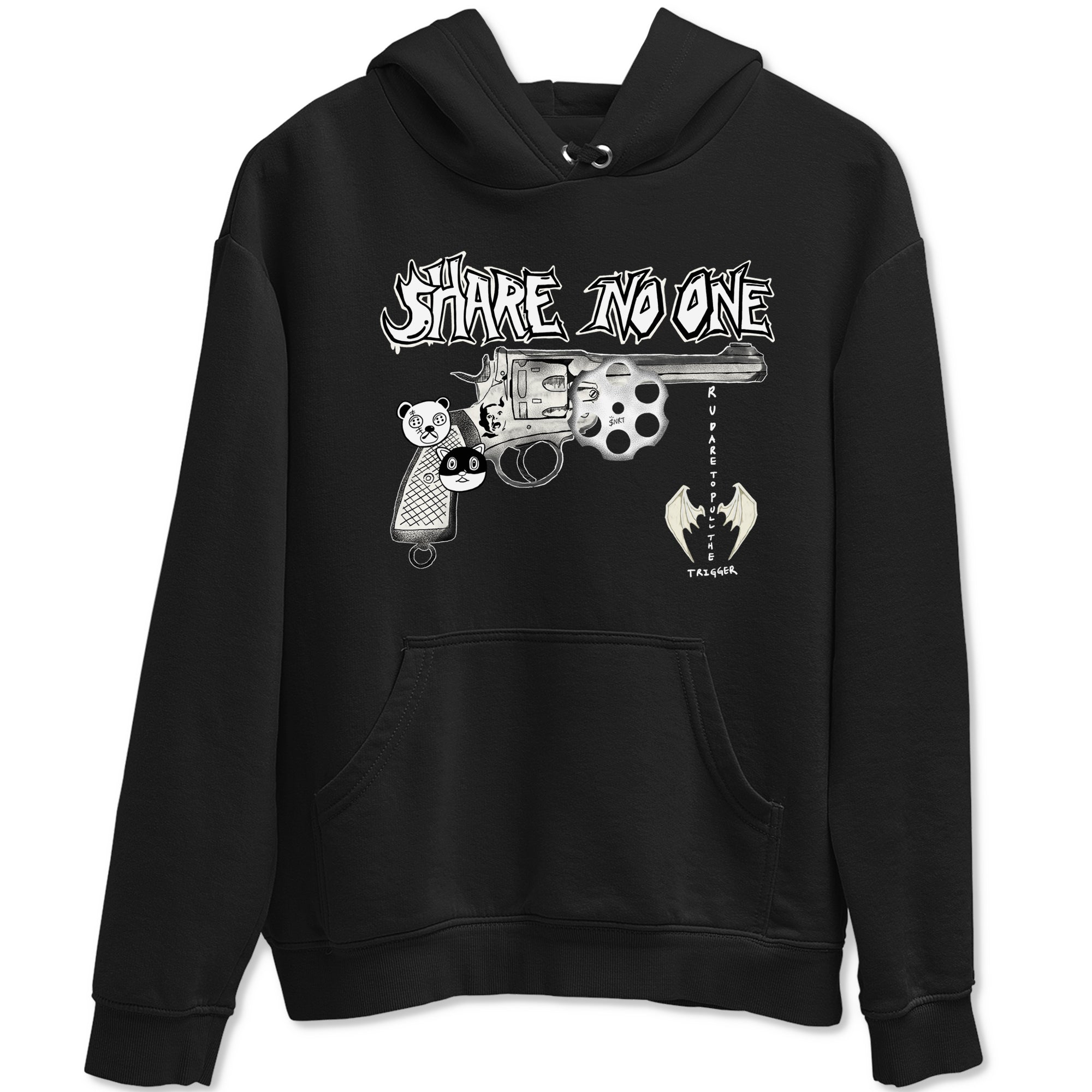 5s Sail shirt to match jordans Share No One sneaker tees Air Jordan 5 Sail Drip Gear Zone unisex cotton Black 2 crew neck shirt